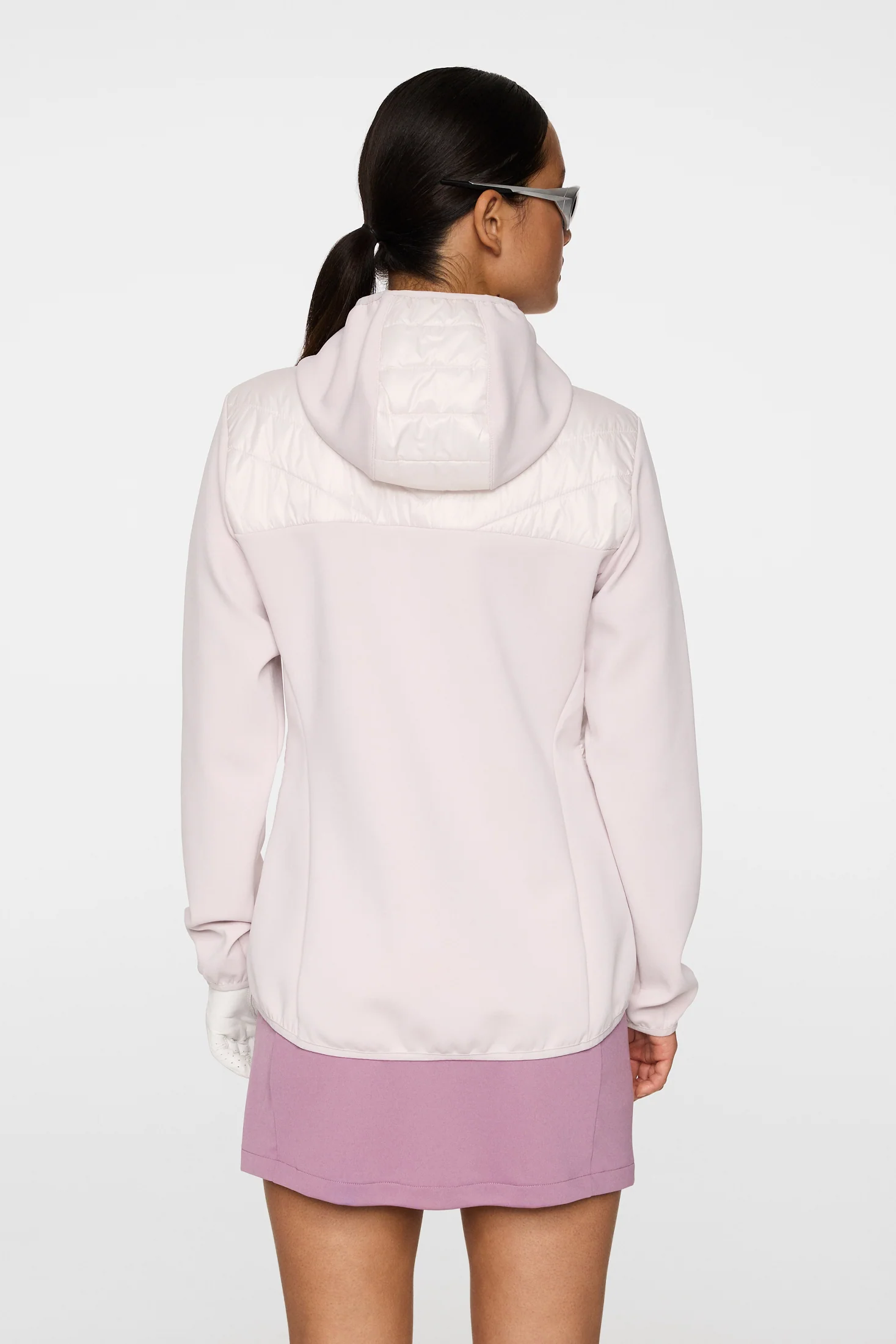 Madde Quilt Hybrid Hood / Grey Lilac - Image 3