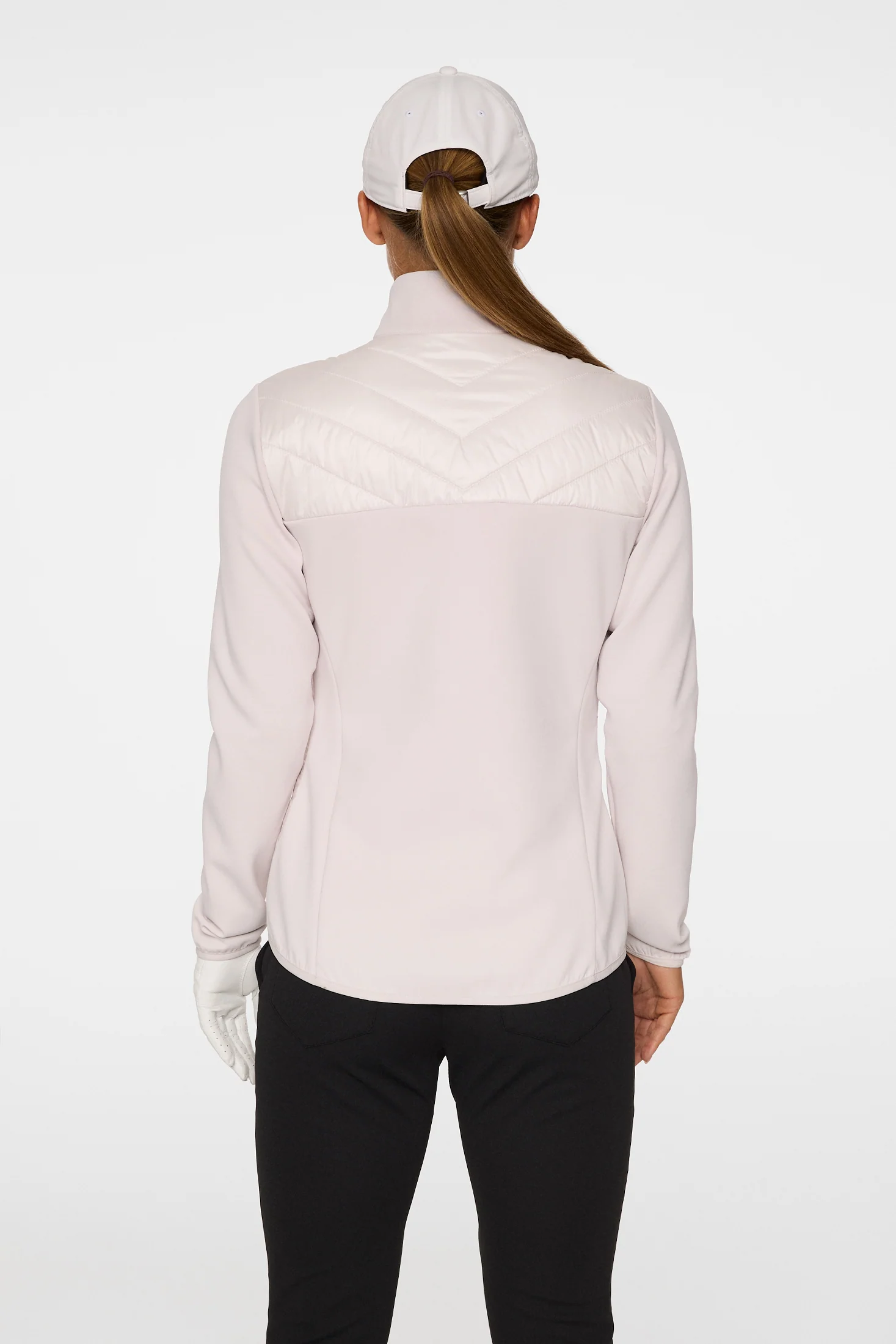 Madde Quilt Hybrid Jacket / Grey Lilac - Image 4