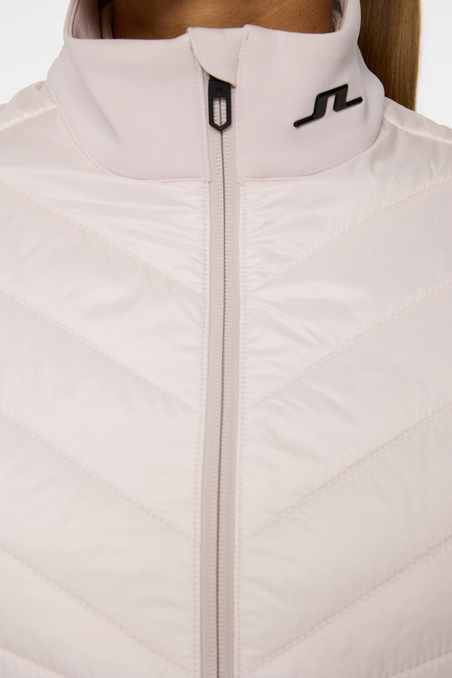 Madde Quilt Hybrid Jacket / Grey Lilac - Image 7