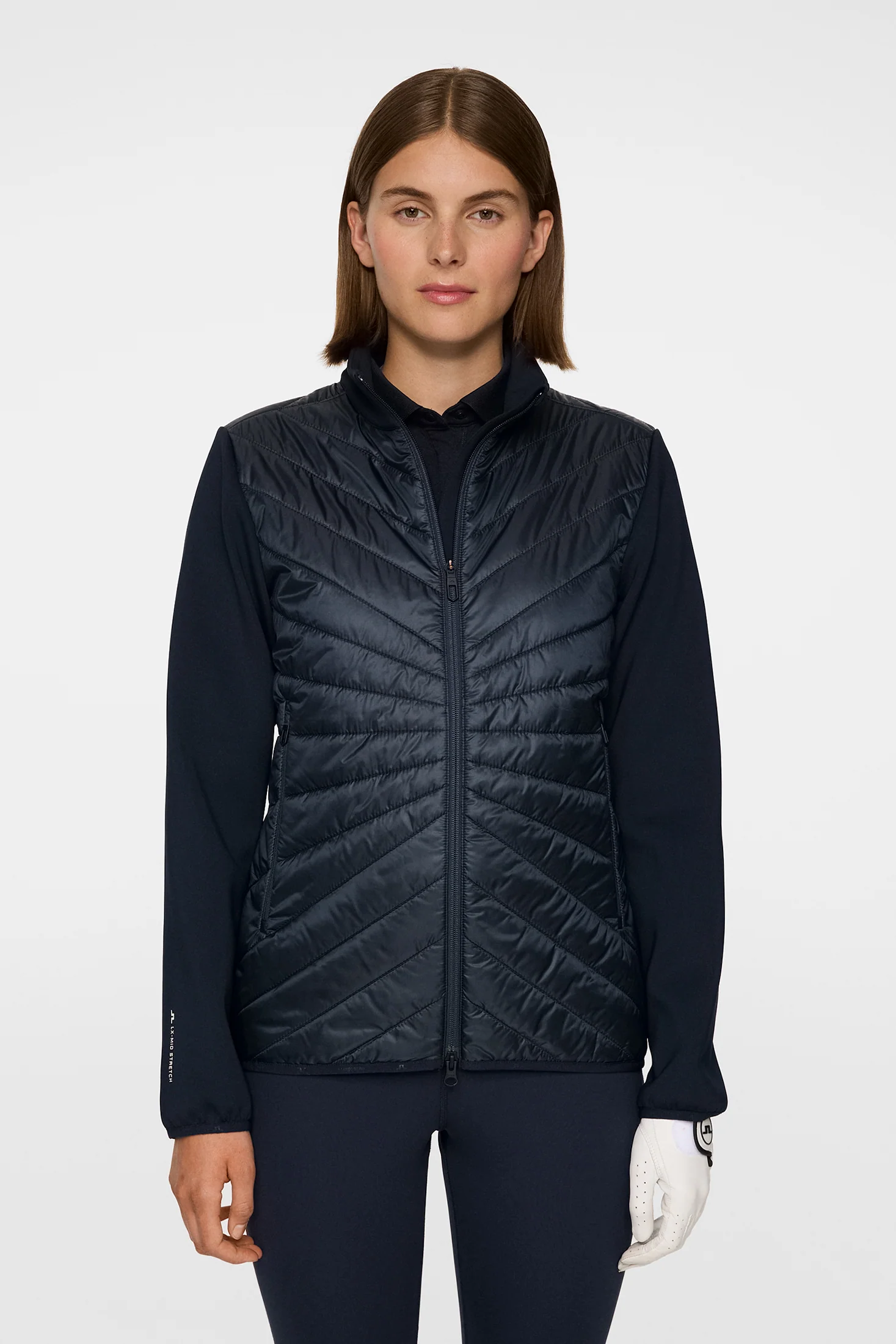 Madde Quilt Hybrid Jacket / JL Navy - Image 2