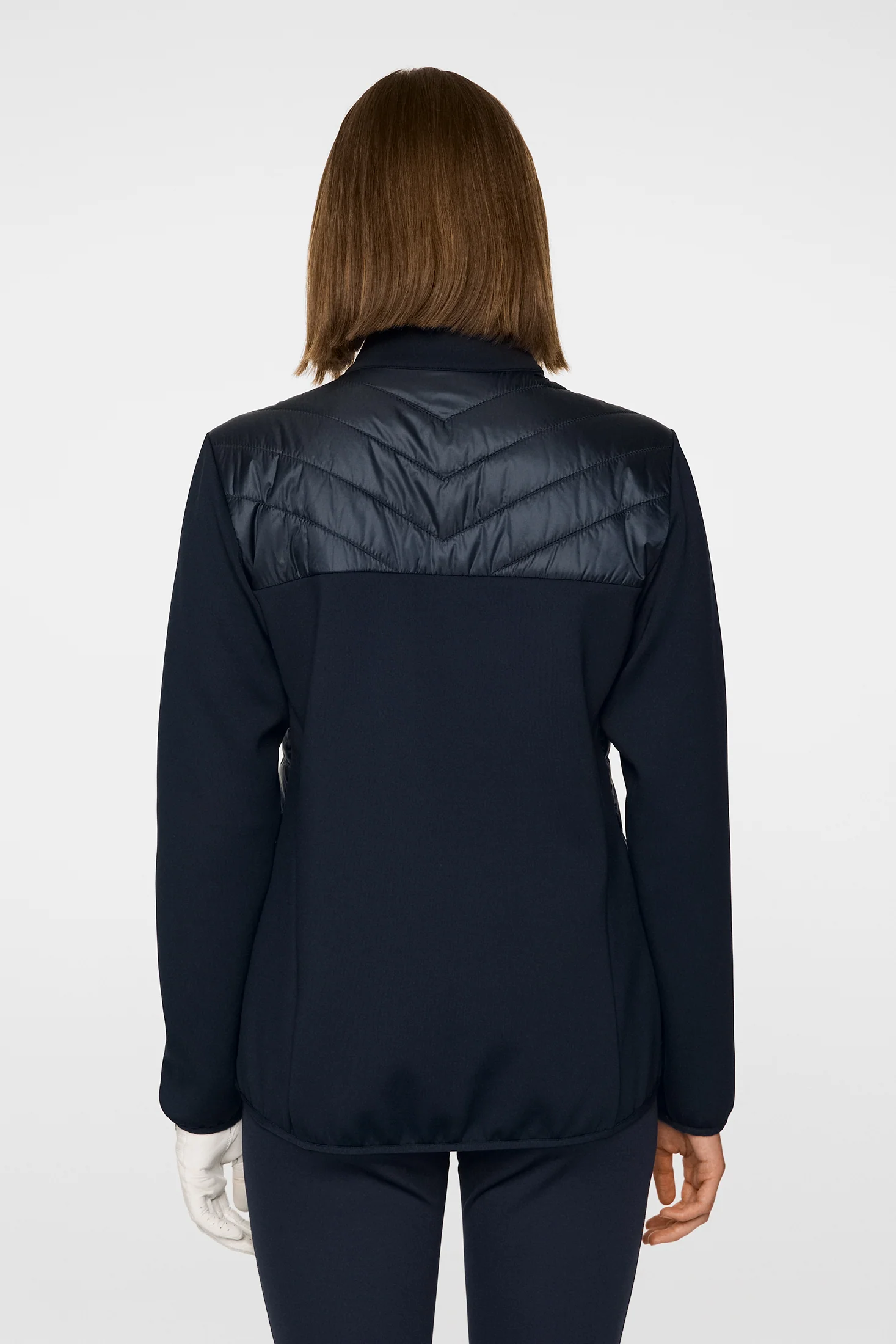 Madde Quilt Hybrid Jacket / JL Navy - Image 3