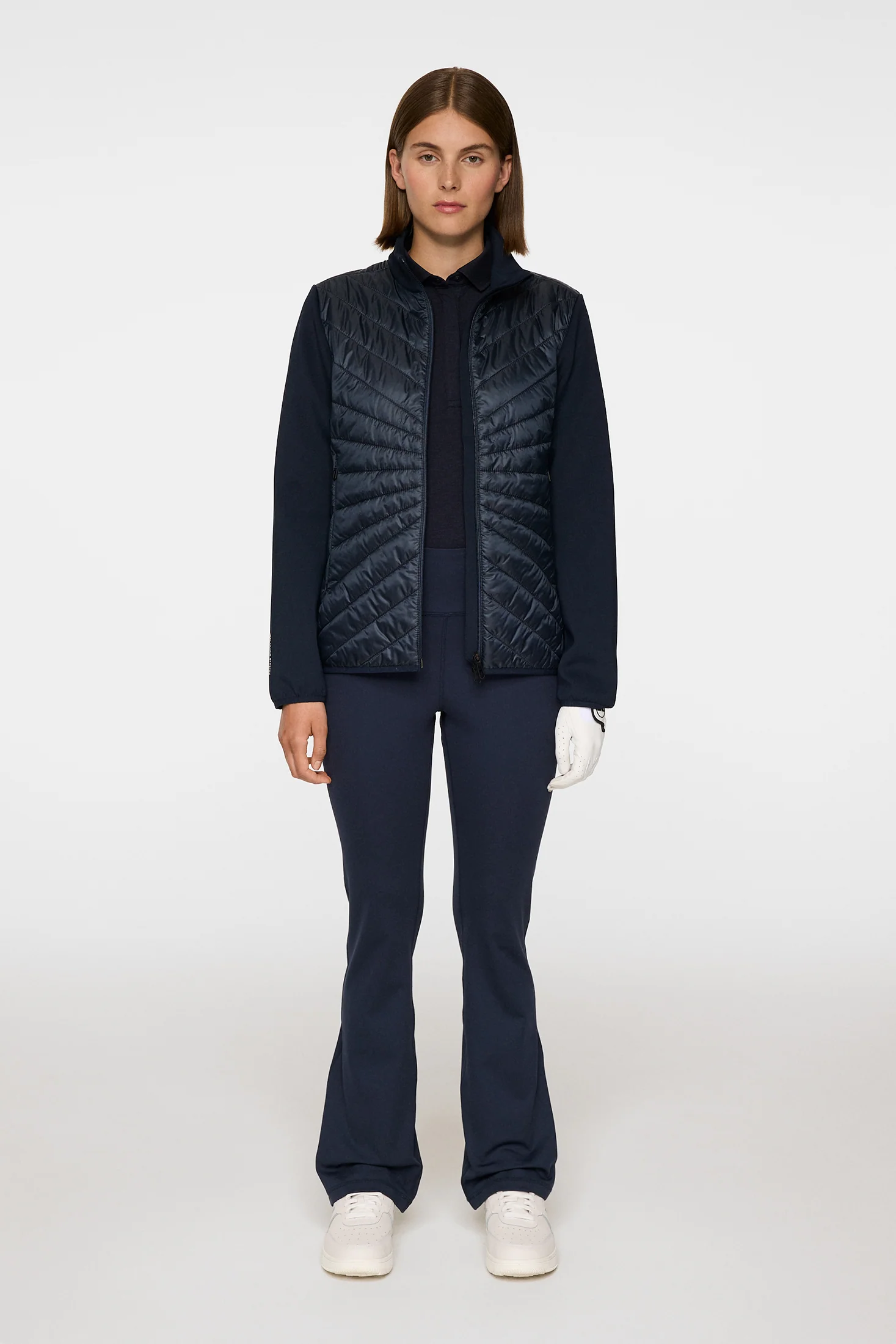 Madde Quilt Hybrid Jacket / JL Navy - Image 4