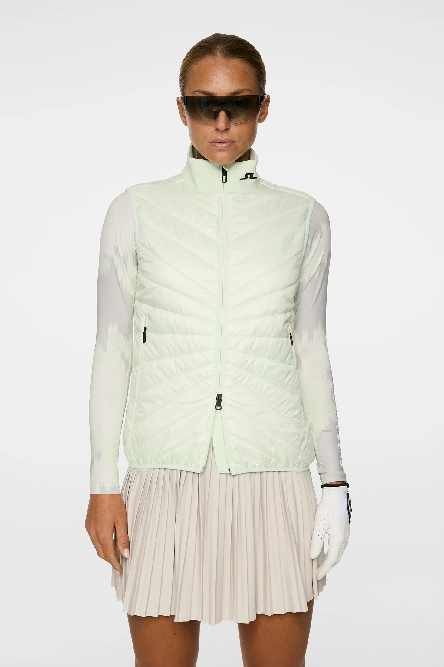 Madde Quilt Hybrid Vest / Ambrosia - Image 3