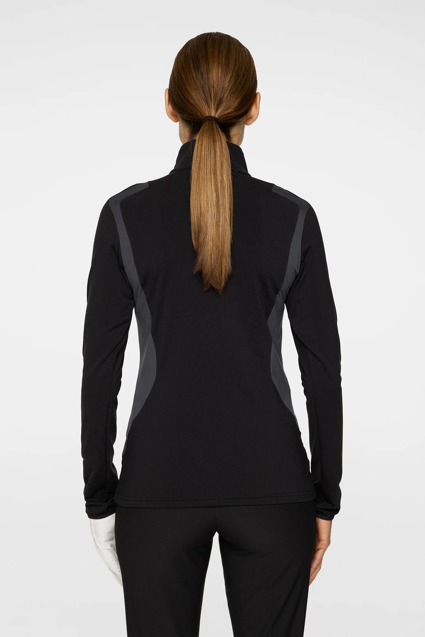 Mae Quarter Zip Mid Layer / Black - Image 3