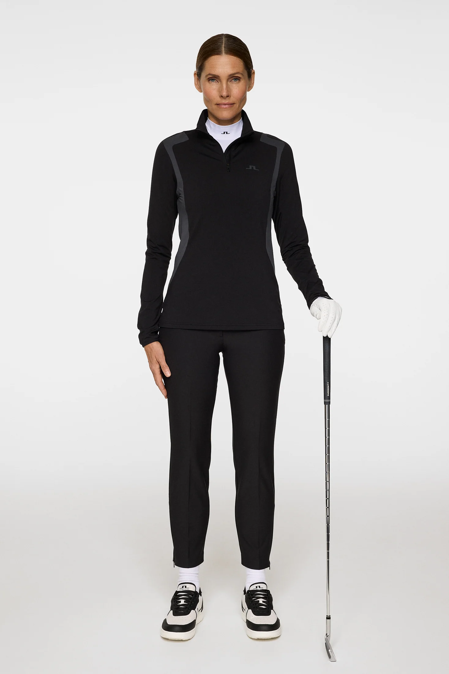 Mae Quarter Zip Mid Layer / Black - Image 4