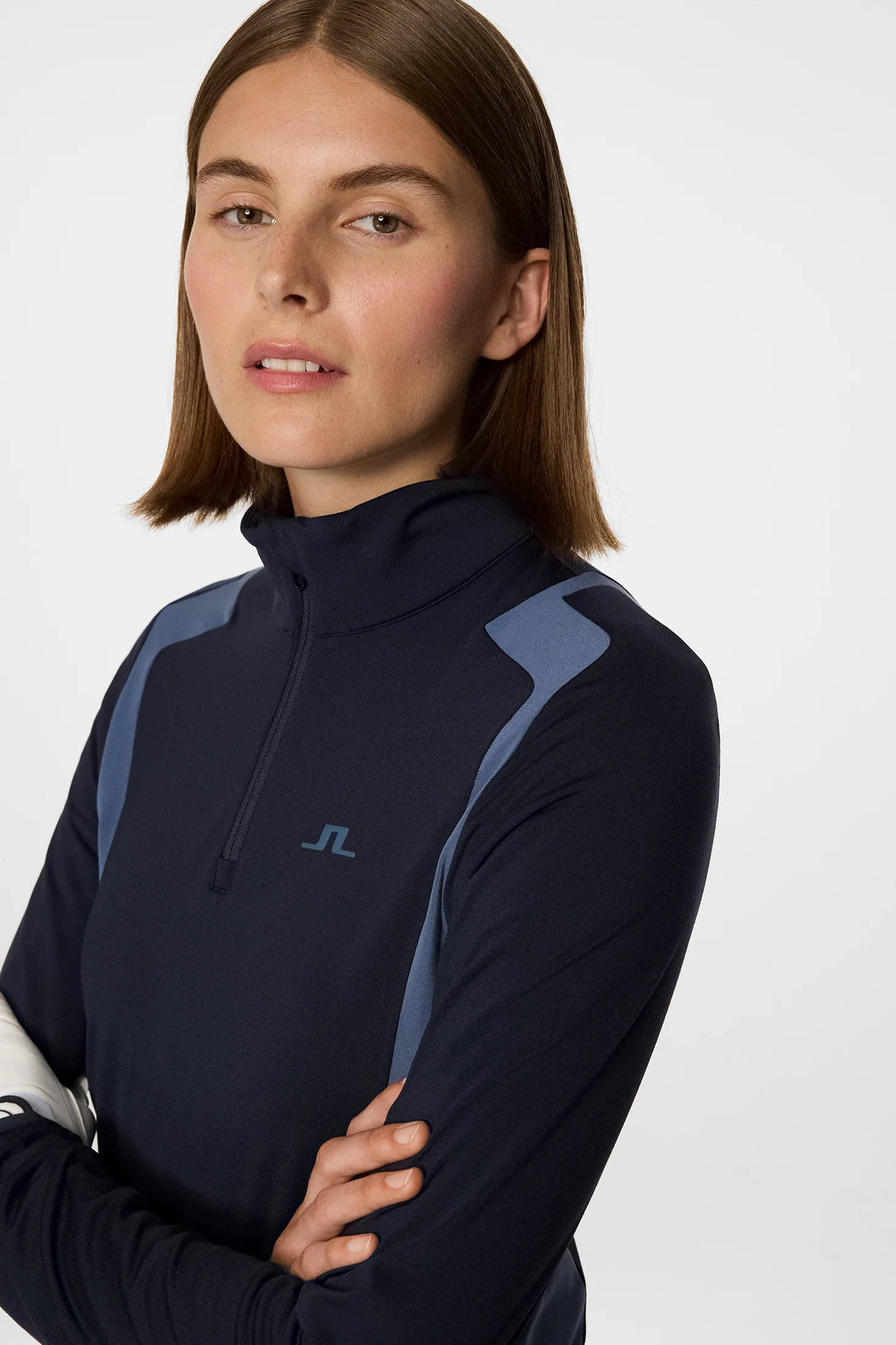 Mae Quarter Zip Mid Layer / JL Navy - Image 5