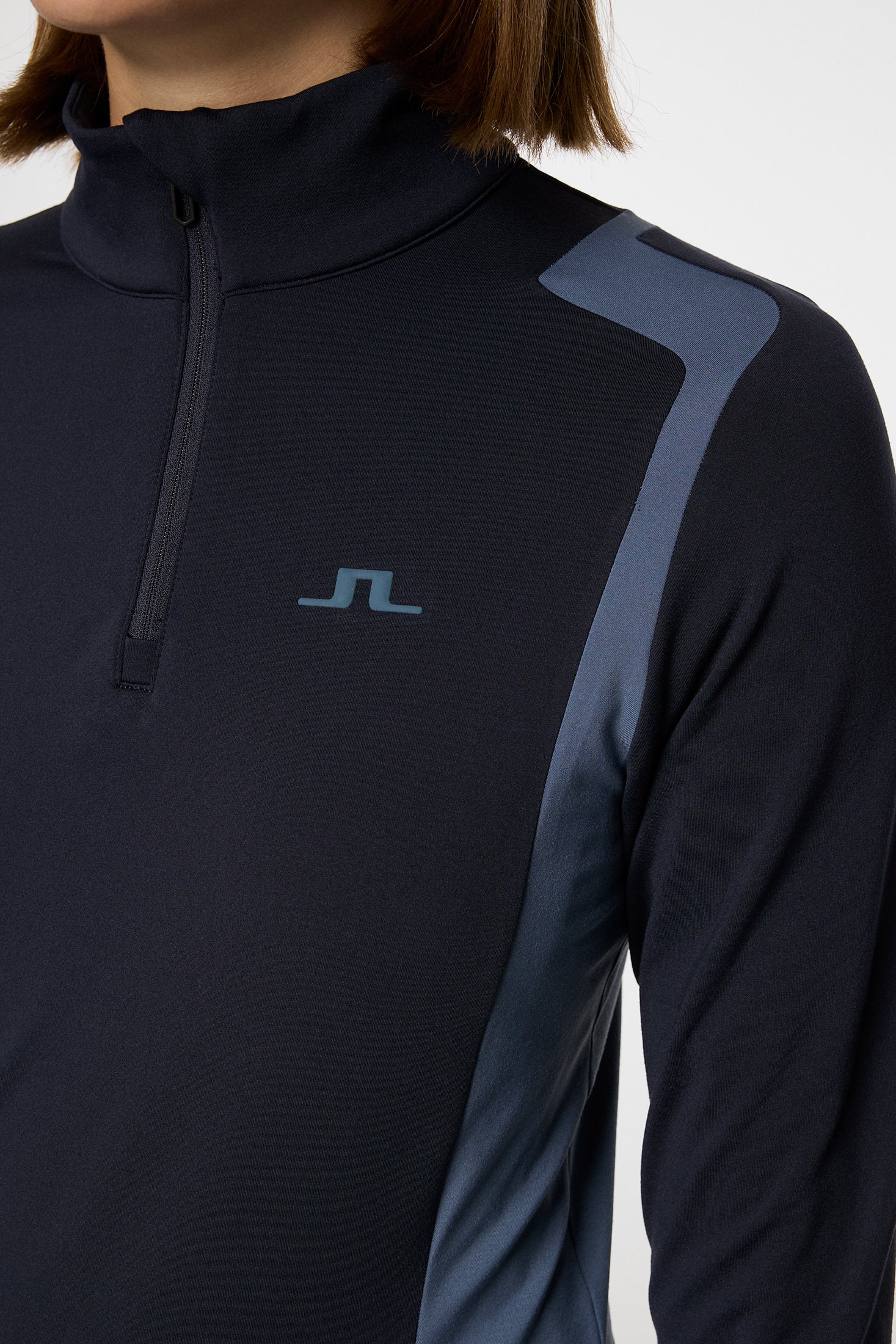 Mae Quarter Zip Mid Layer / JL Navy - Image 6