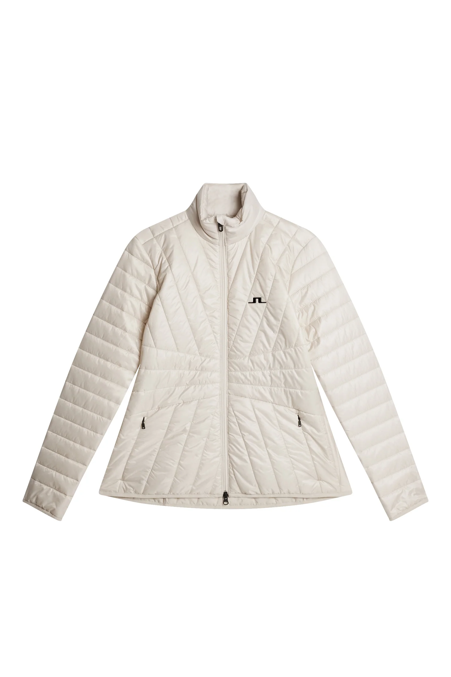 Marble Quilted Jacket / Moonbeam