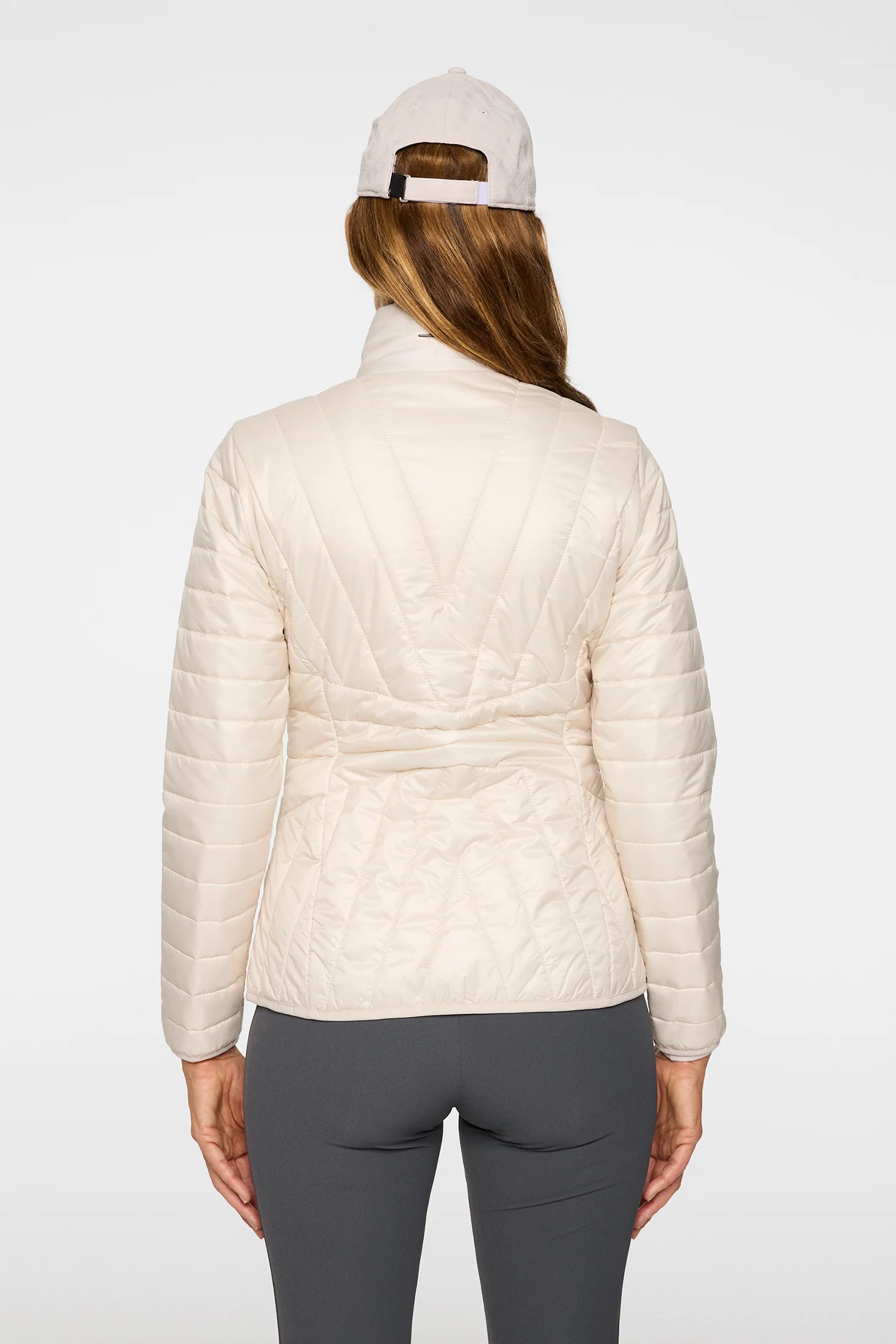 Marble Quilted Jacket / Moonbeam - Image 3