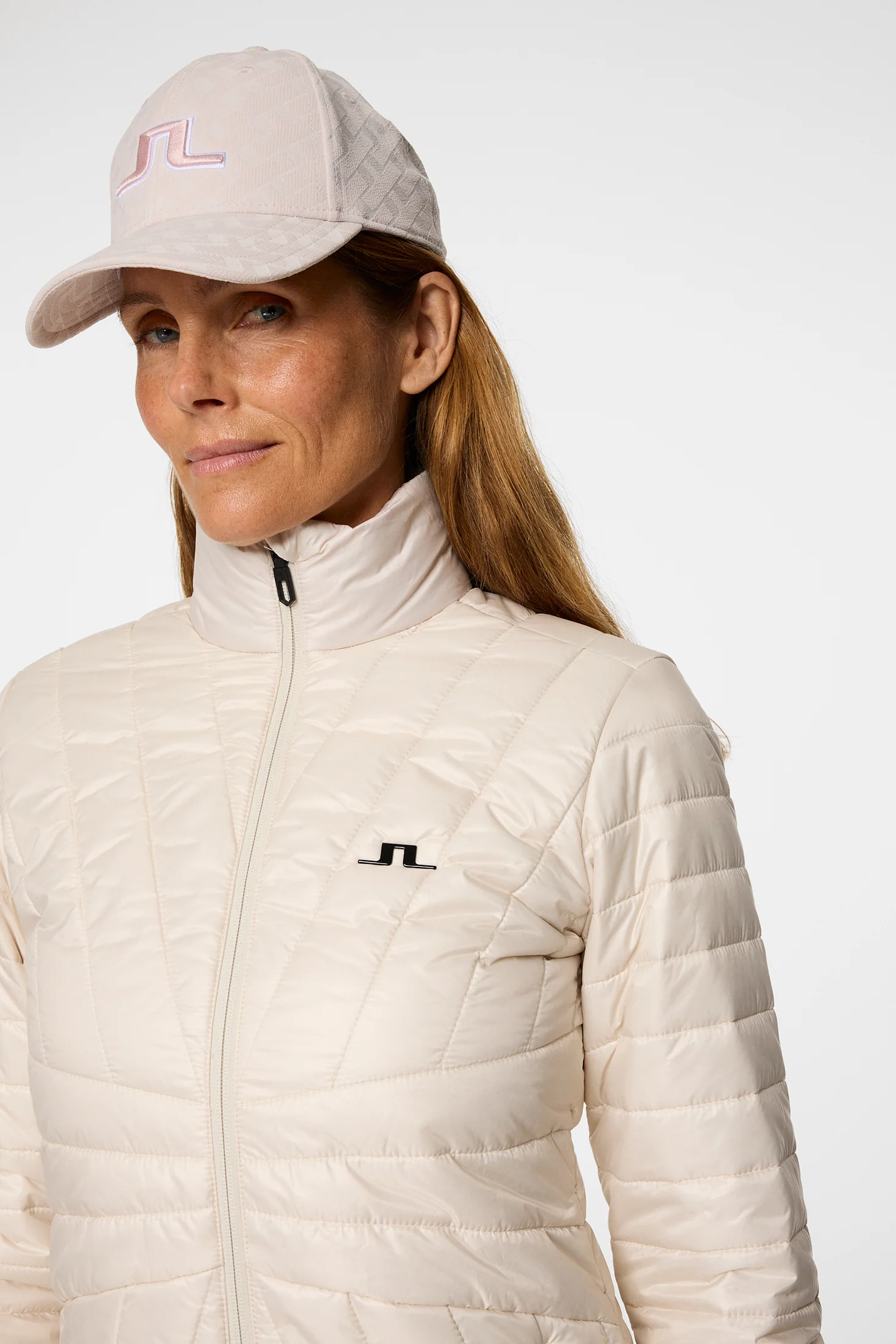 Marble Quilted Jacket / Moonbeam - Image 5