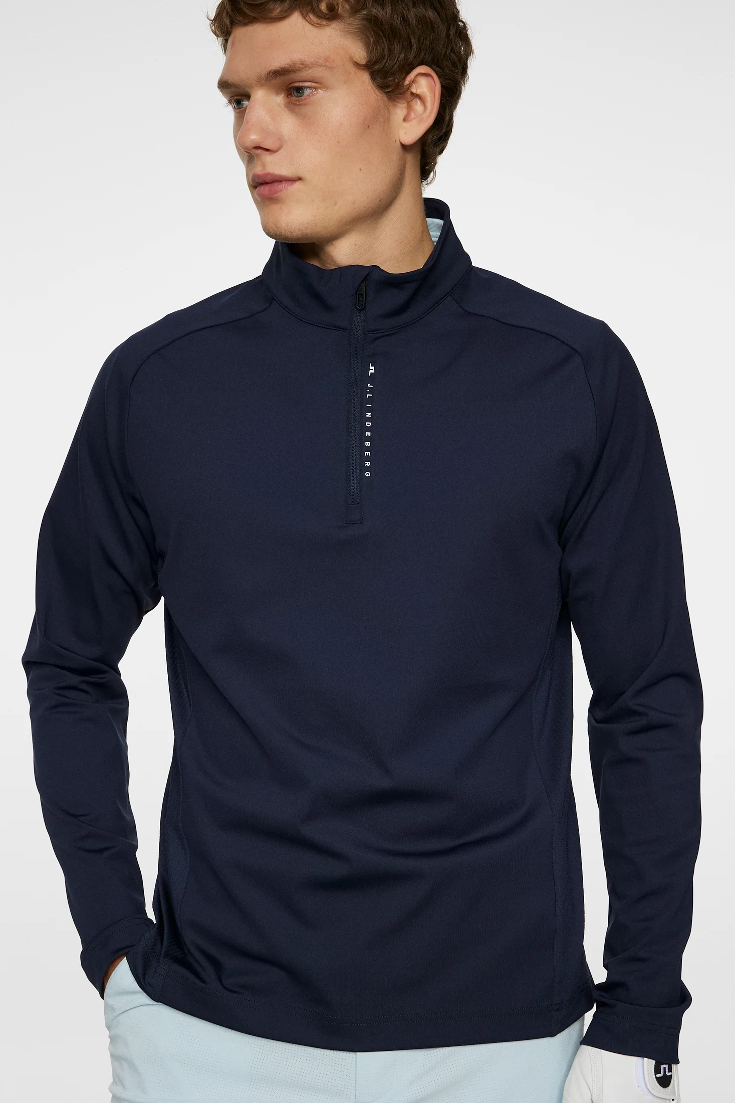 Mathias Zip Mid Layer / JL Navy - Image 5