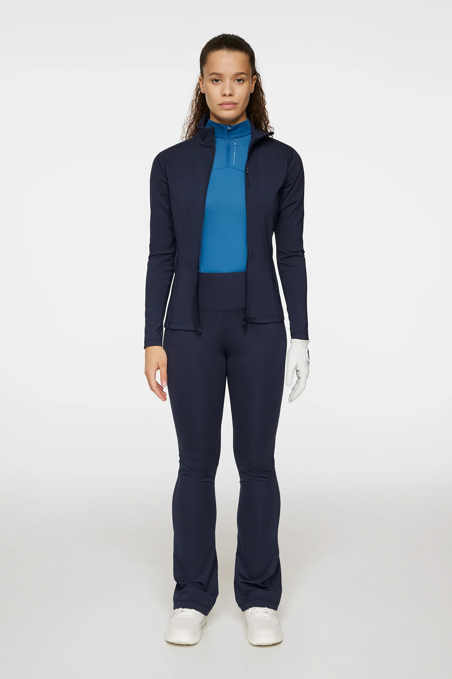 Mel Zip Mid Layer / JL Navy - Image 4