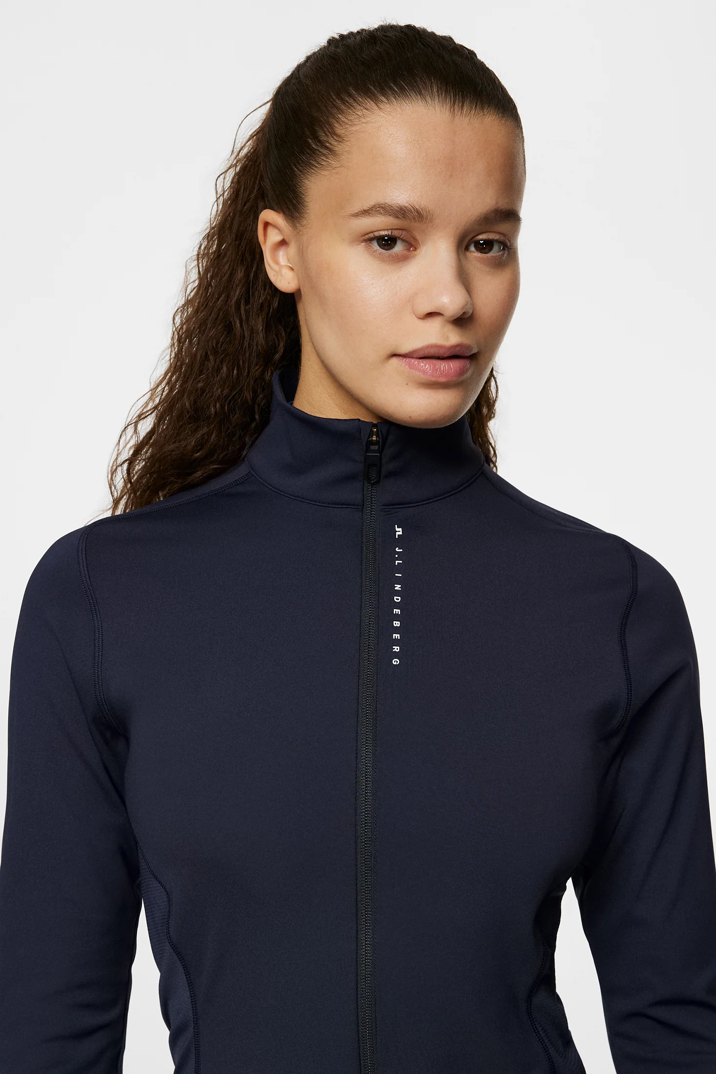 Mel Zip Mid Layer / JL Navy - Image 5
