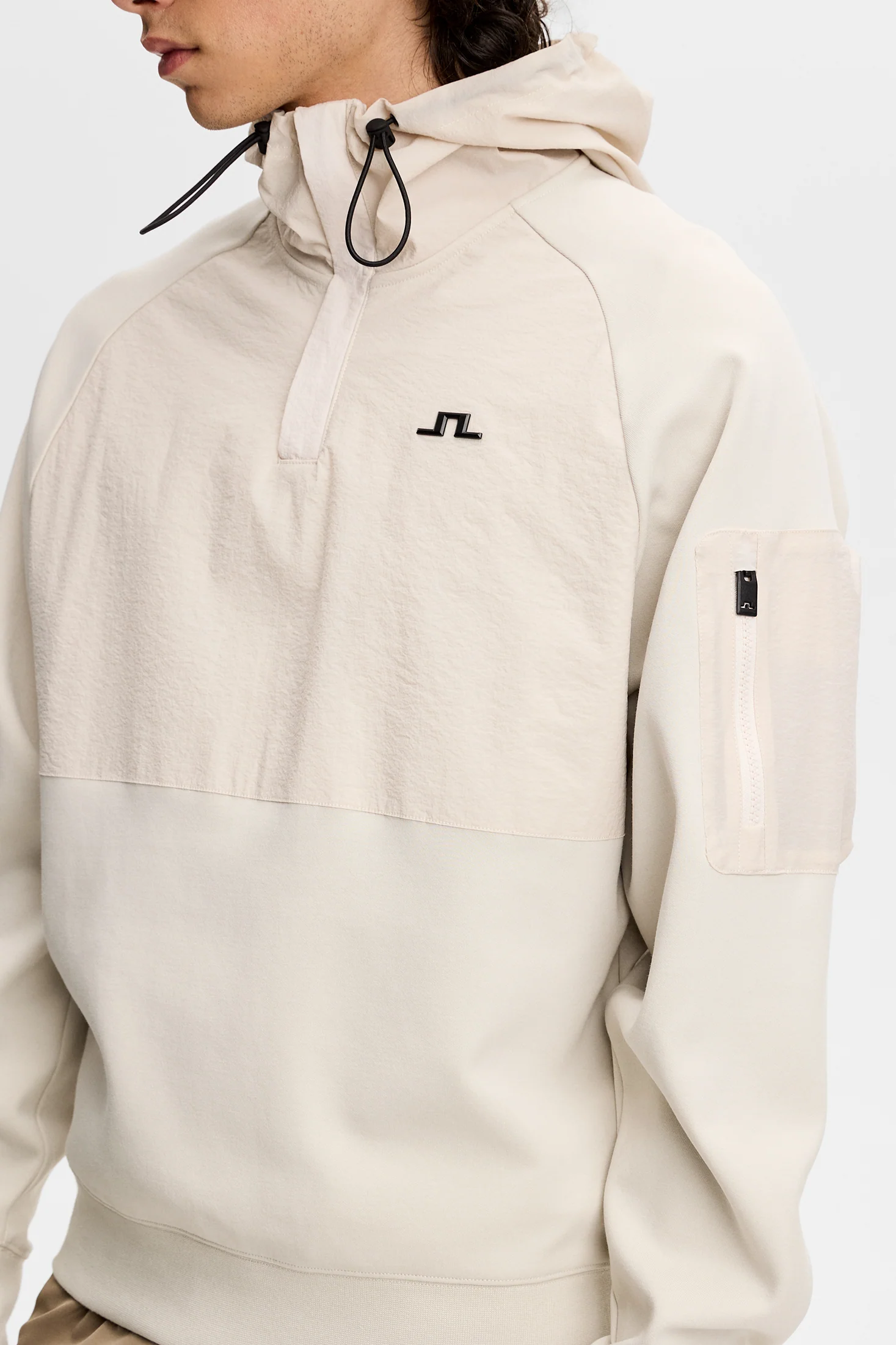 Mijo Hybrid Hoodie / Moonbeam - Image 5