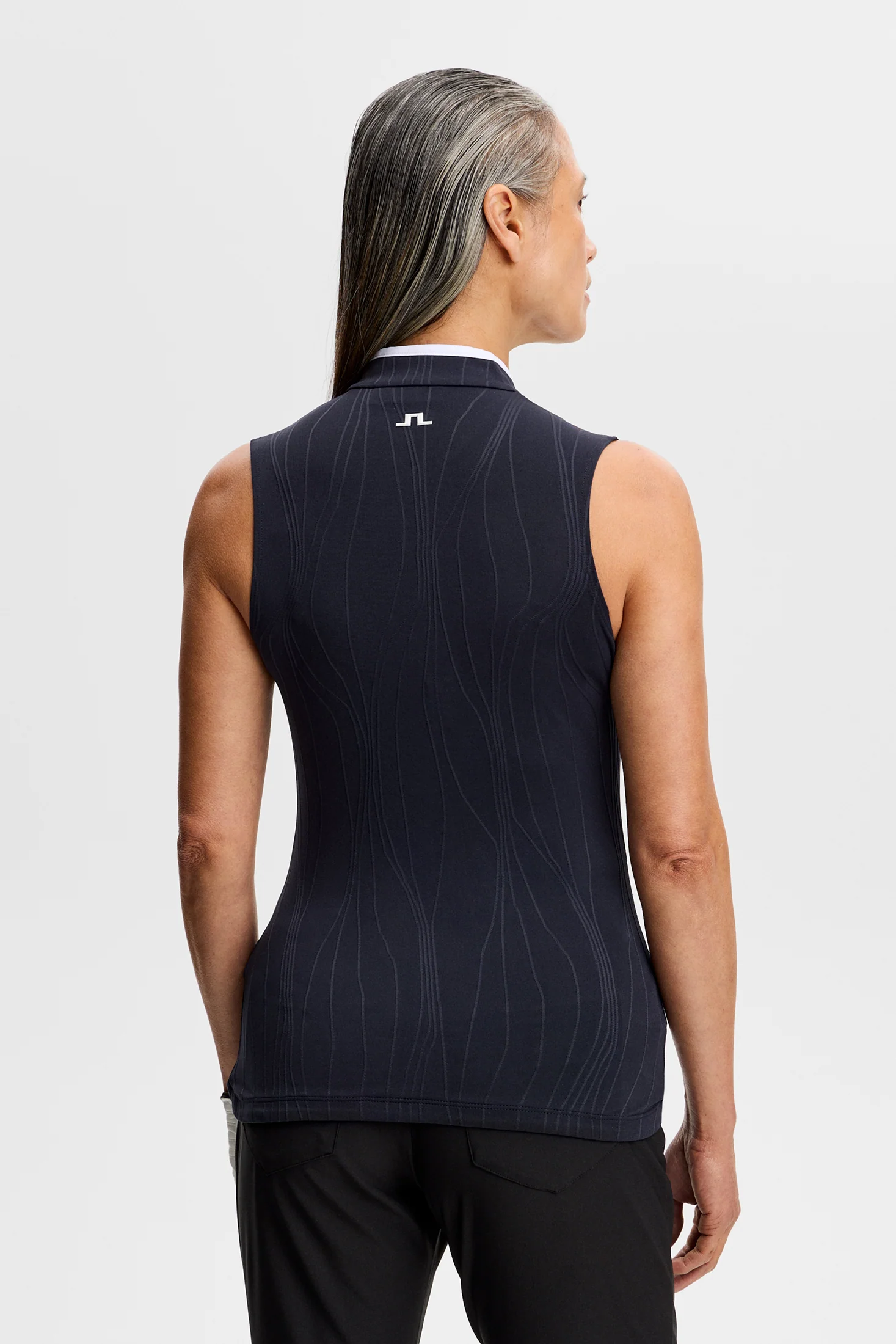 Mila Sleeveless Top / JL Navy - Image 3