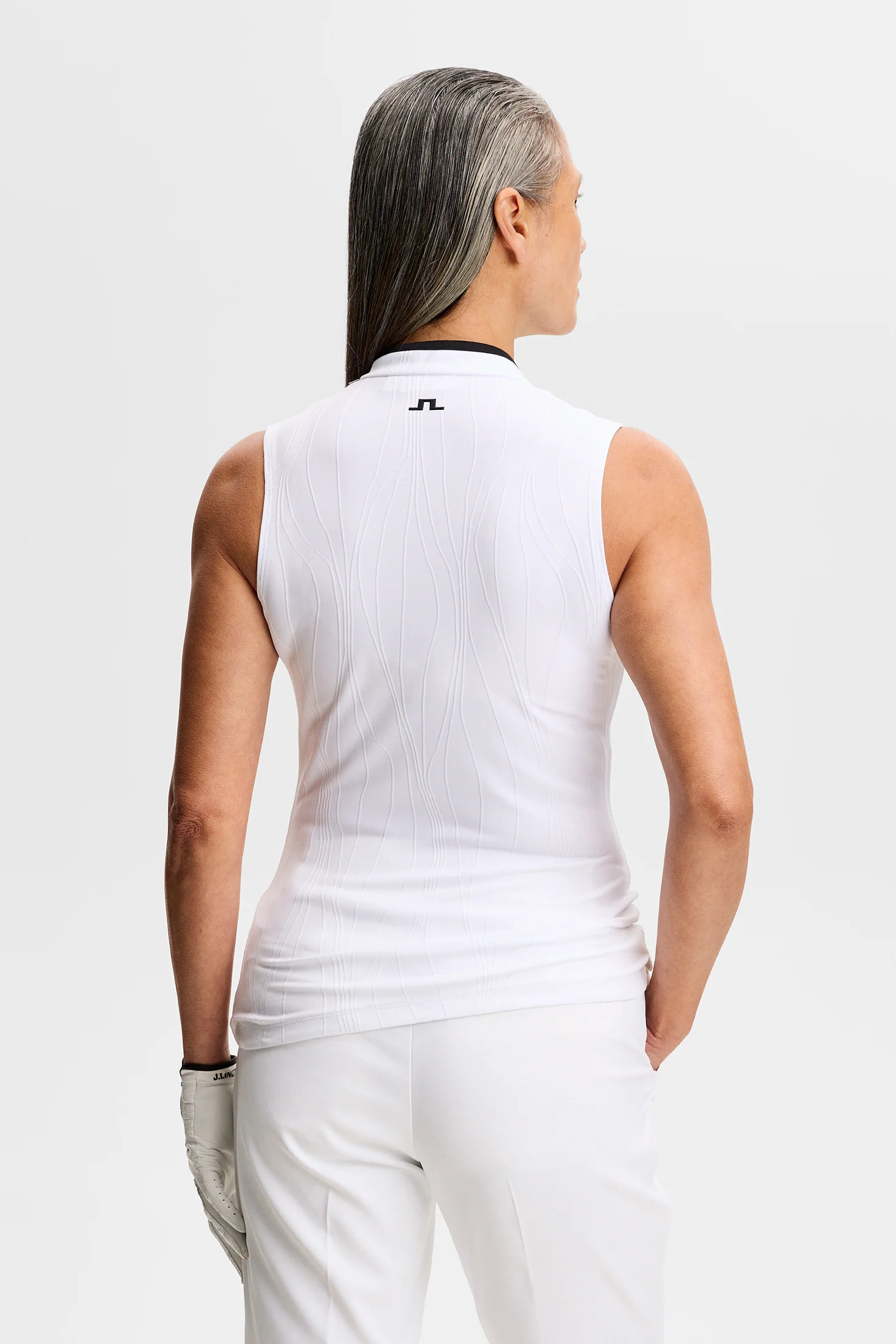 Mila Sleeveless Top / White - Image 3