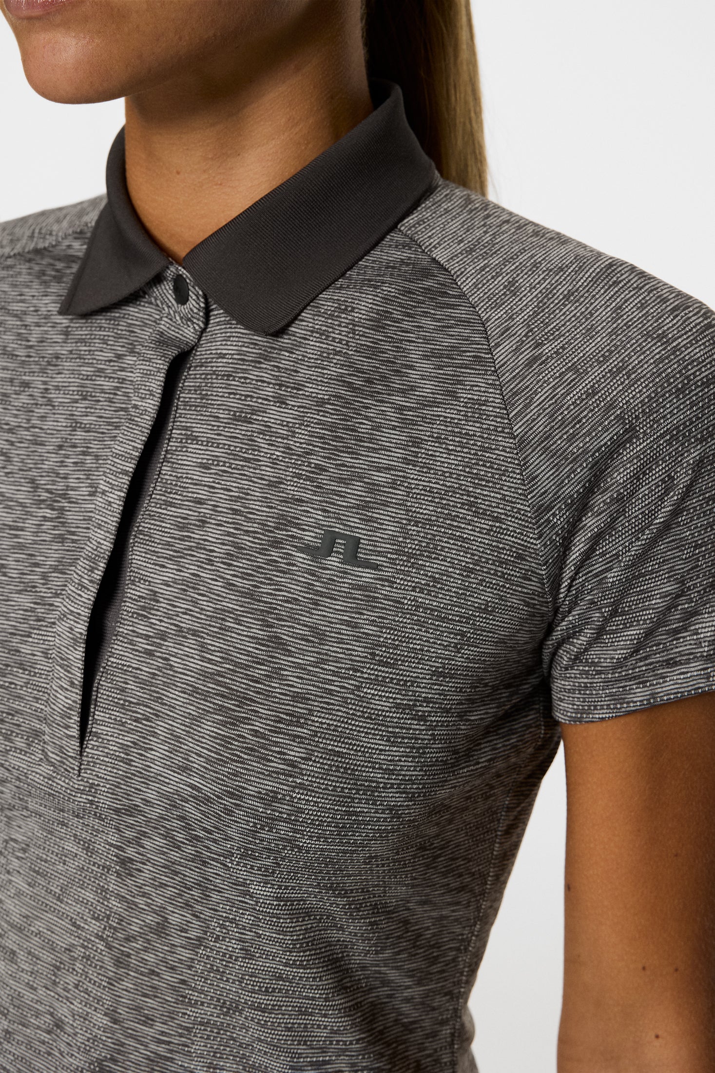 Minnie Polo / Dark Grey Melange - Image 6