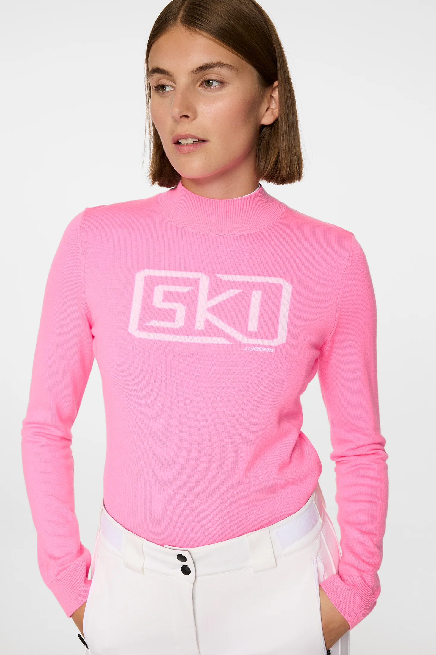 Miracle Knitted Sweater / Eosine Pink - Image 5