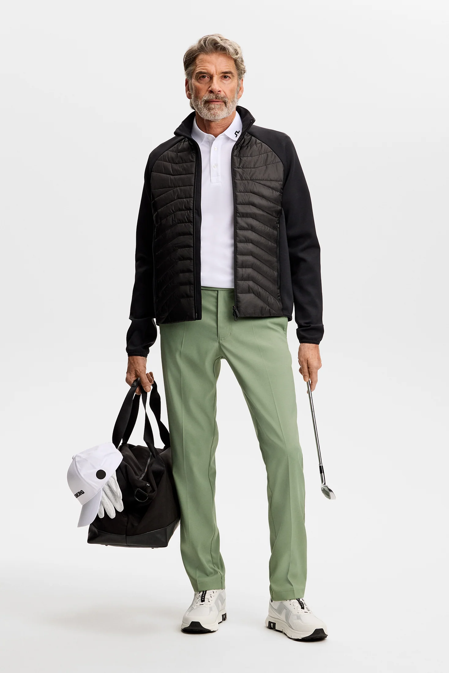 Mitch pant Micro High Stretch / Hedge Green - Image 5