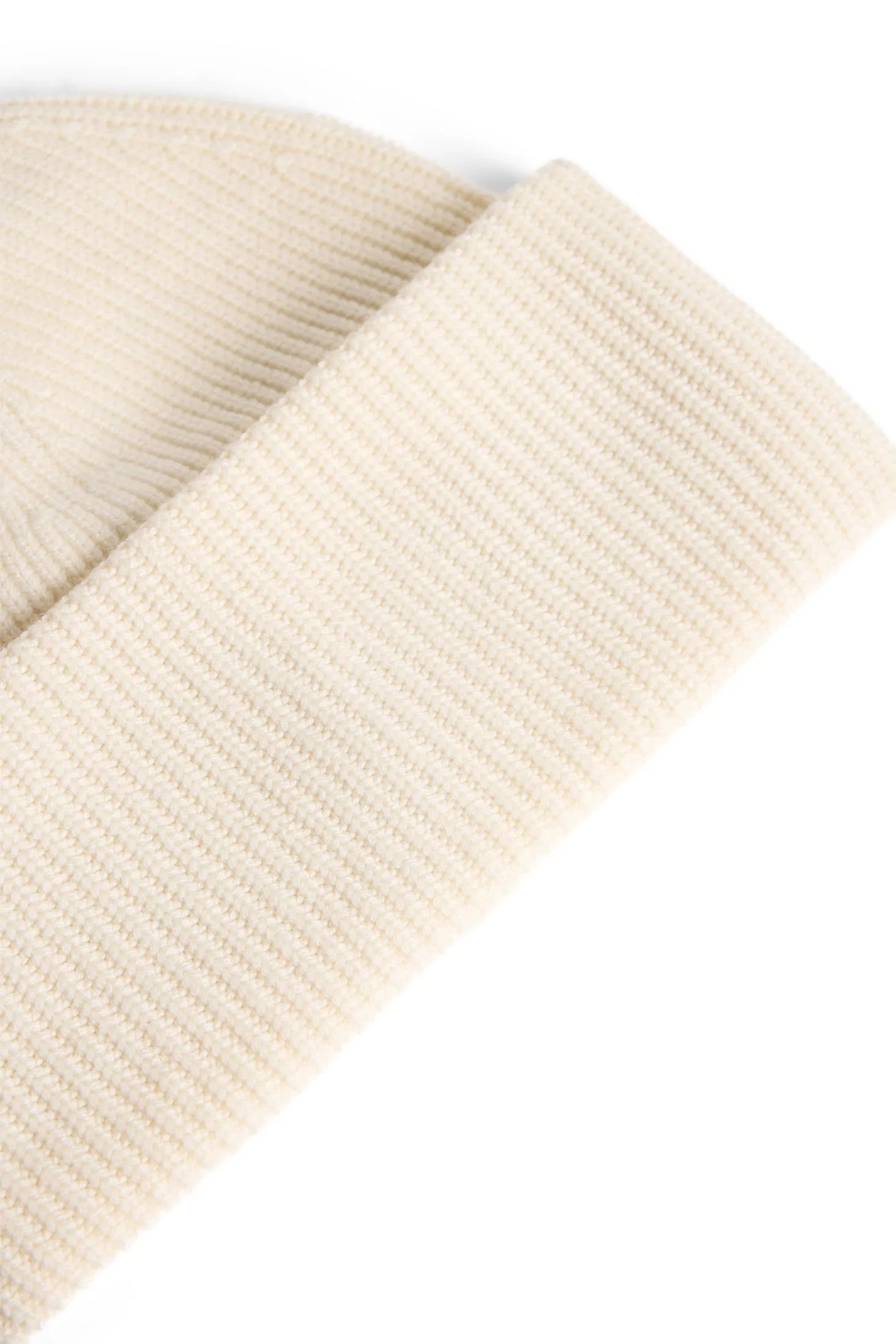 Monti Cashmere Blend Beanie / Moonbeam - Image 4