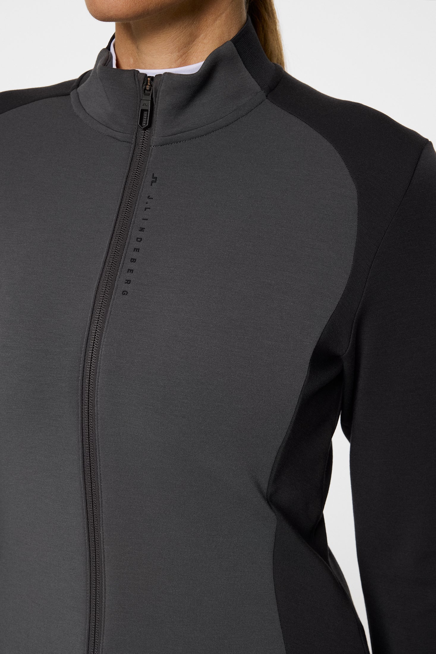 Nami Zip Mid Layer / Black - Image 6