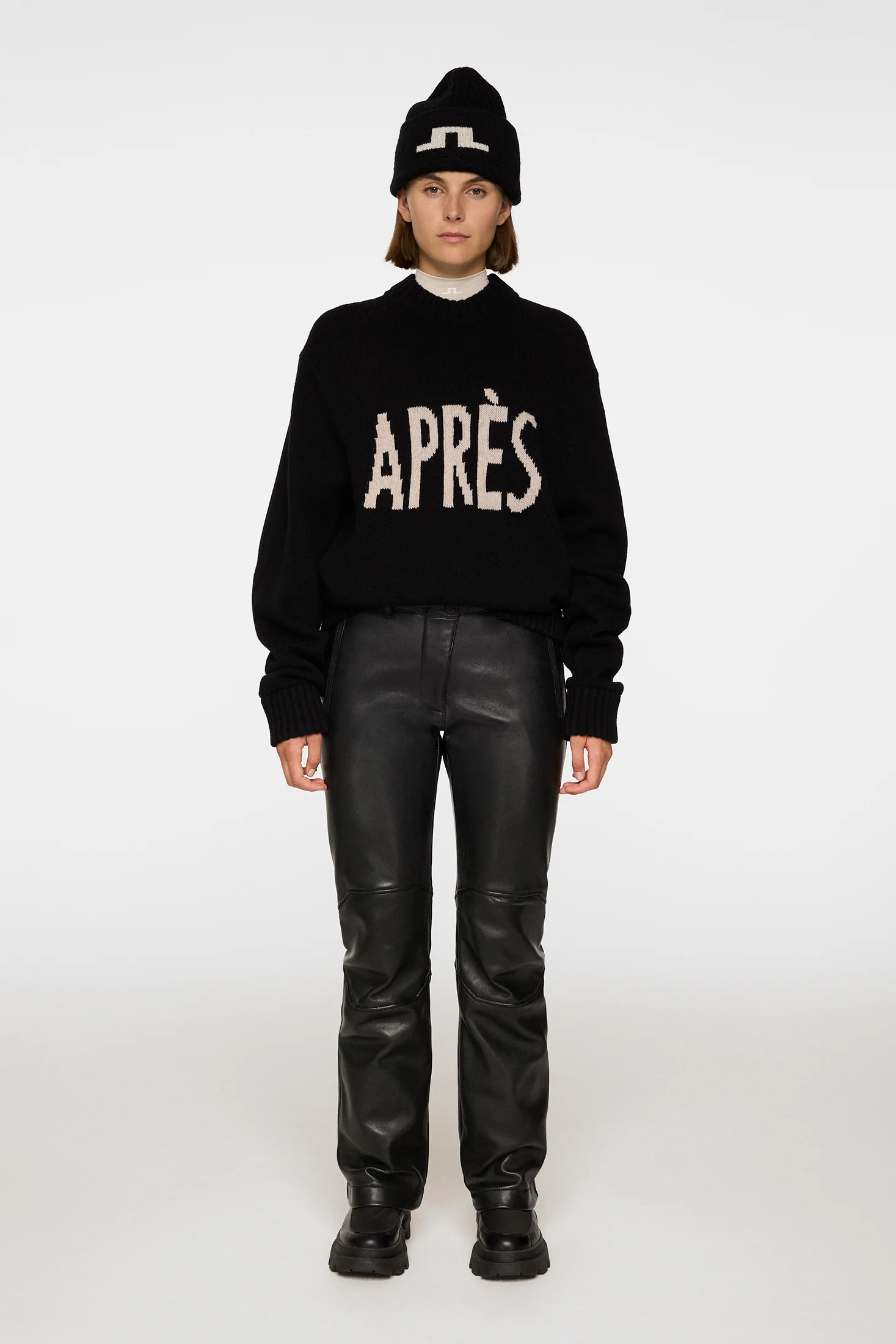 Nancy Leather Pant / Black - Image 4