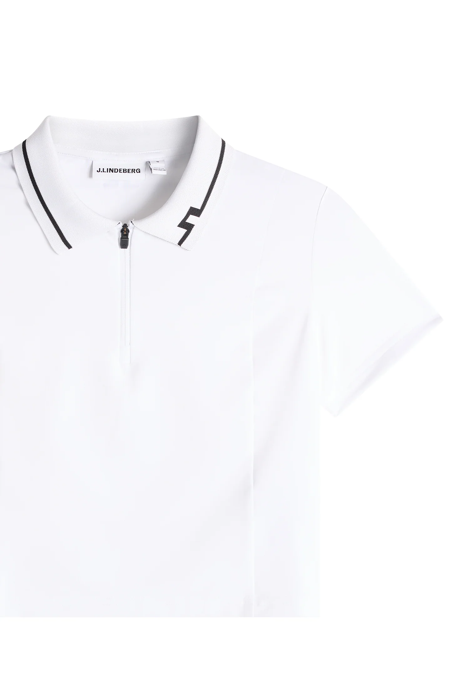 Naomi Cropped Polo / White - Image 6