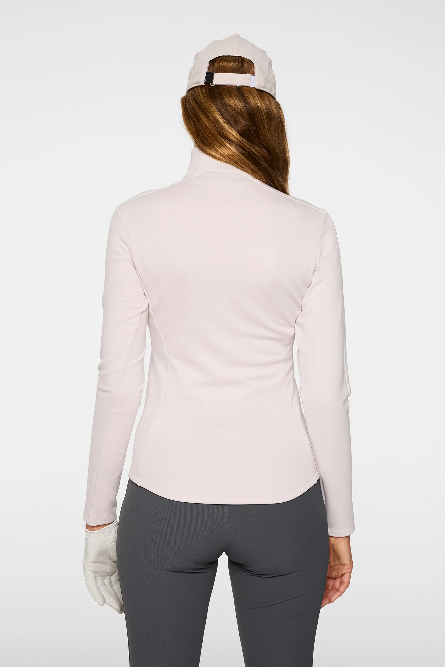Nefe Quarter Zip Mid Layer / Grey Lilac - Image 3