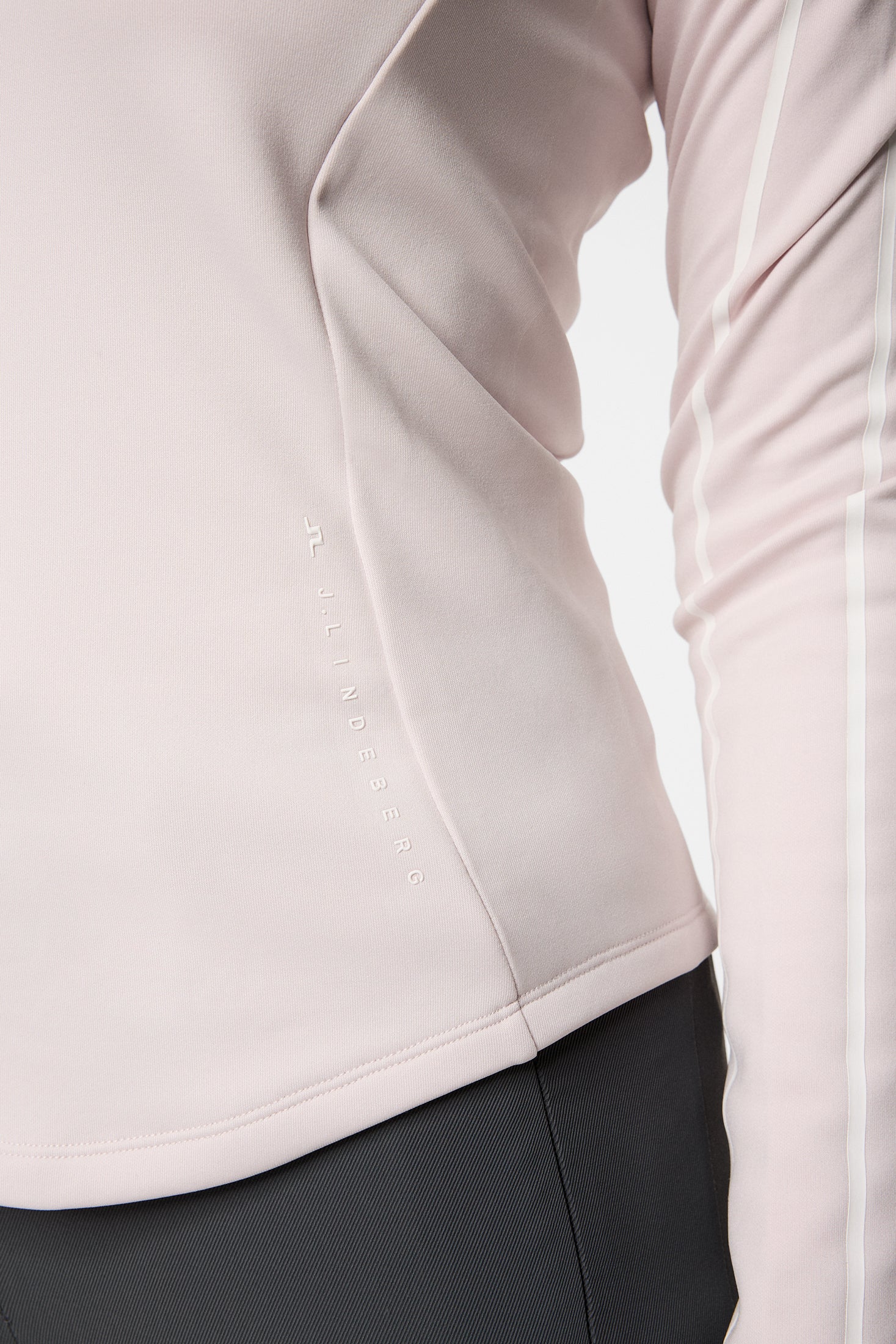 Nefe Quarter Zip Mid Layer / Grey Lilac - Image 6
