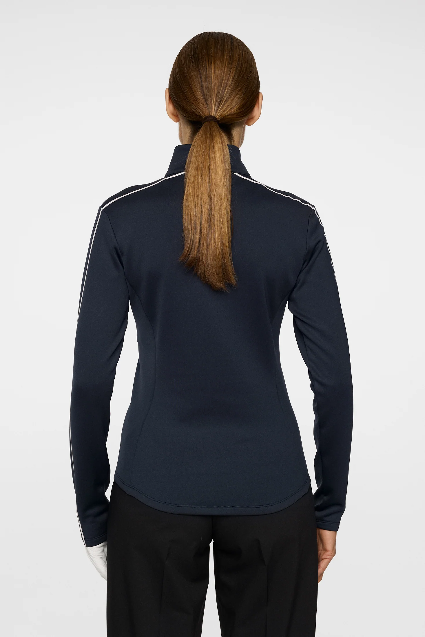 Nefe Quarter Zip Mid Layer / JL Navy - Image 3