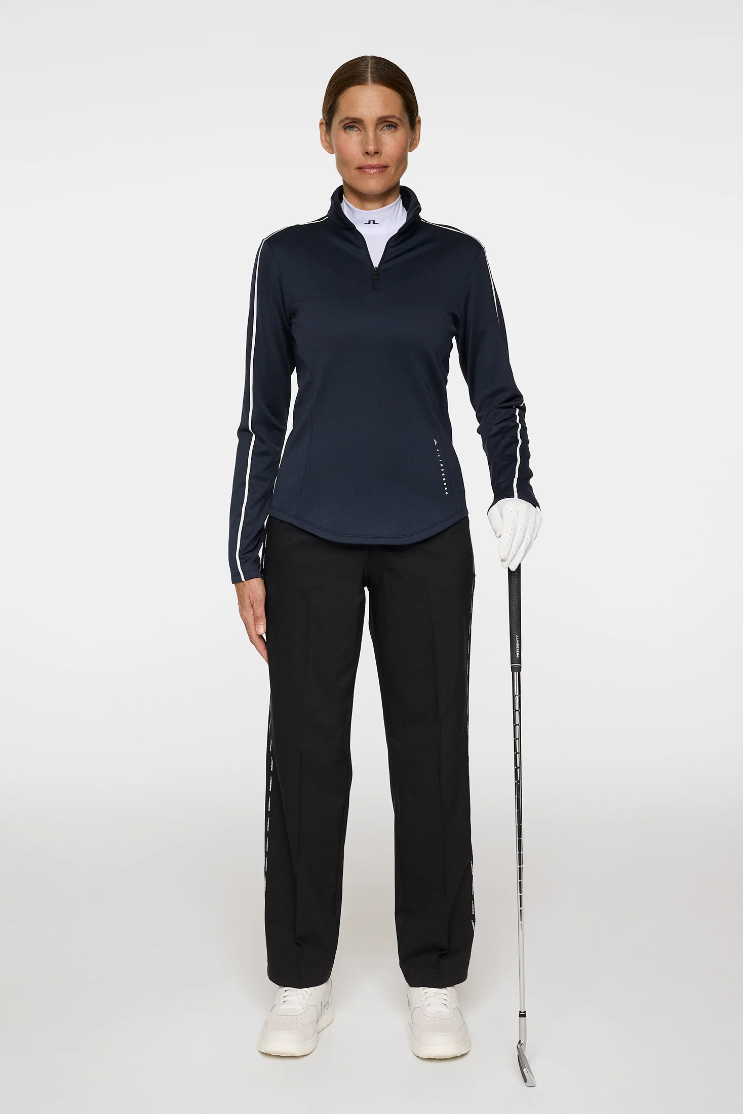 Nefe Quarter Zip Mid Layer / JL Navy - Image 4