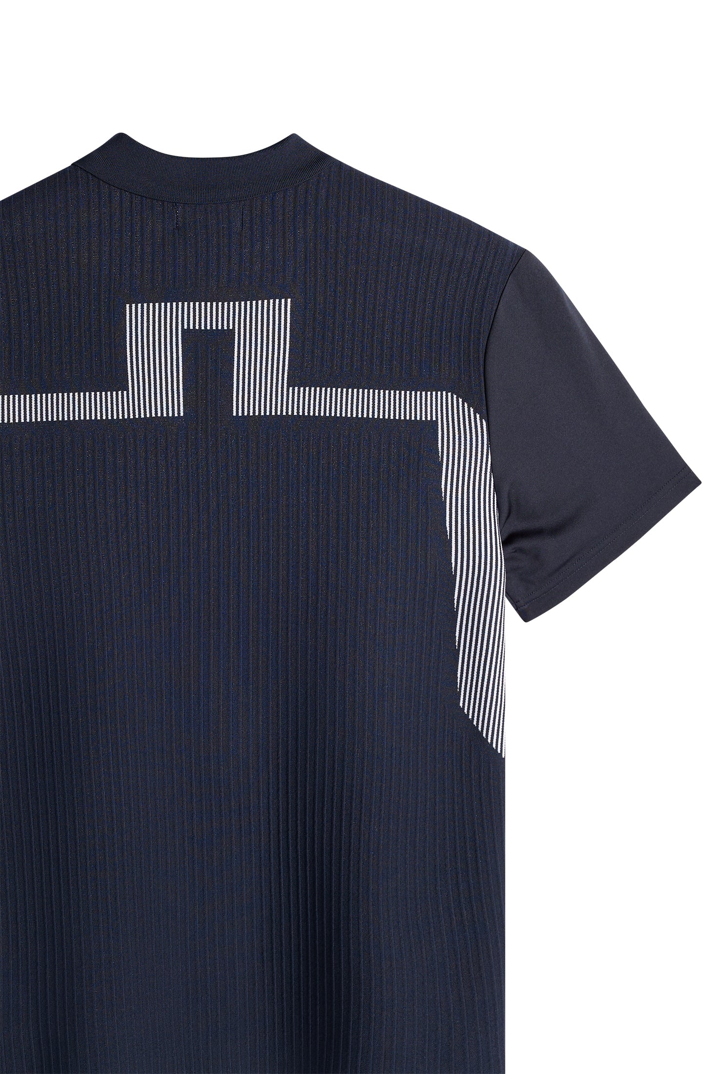 Neri Hybrid Knit Polo Shirt / JL Navy - Image 4