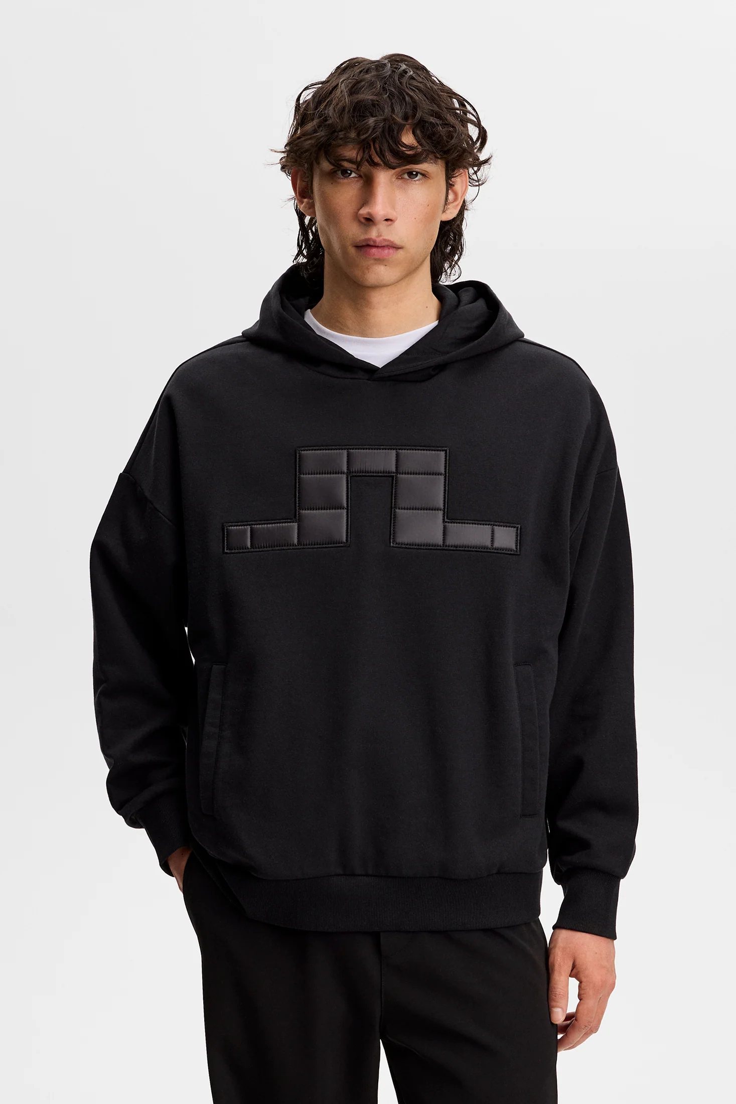 NK Quilted Bridge Hood / Black - Image 2