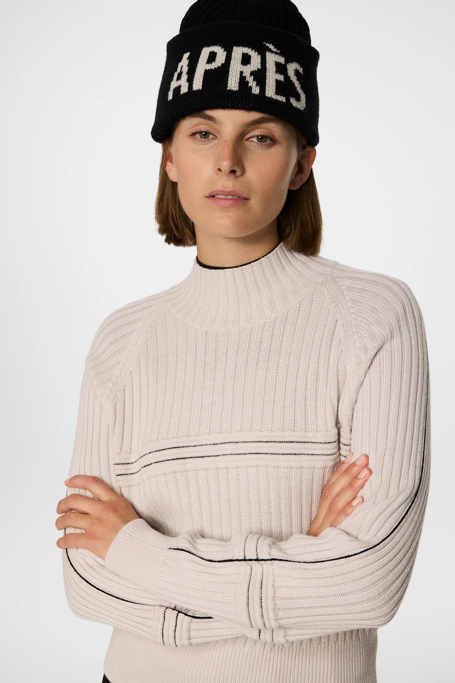 Nora Knitted Sweater / Moonbeam - Image 5