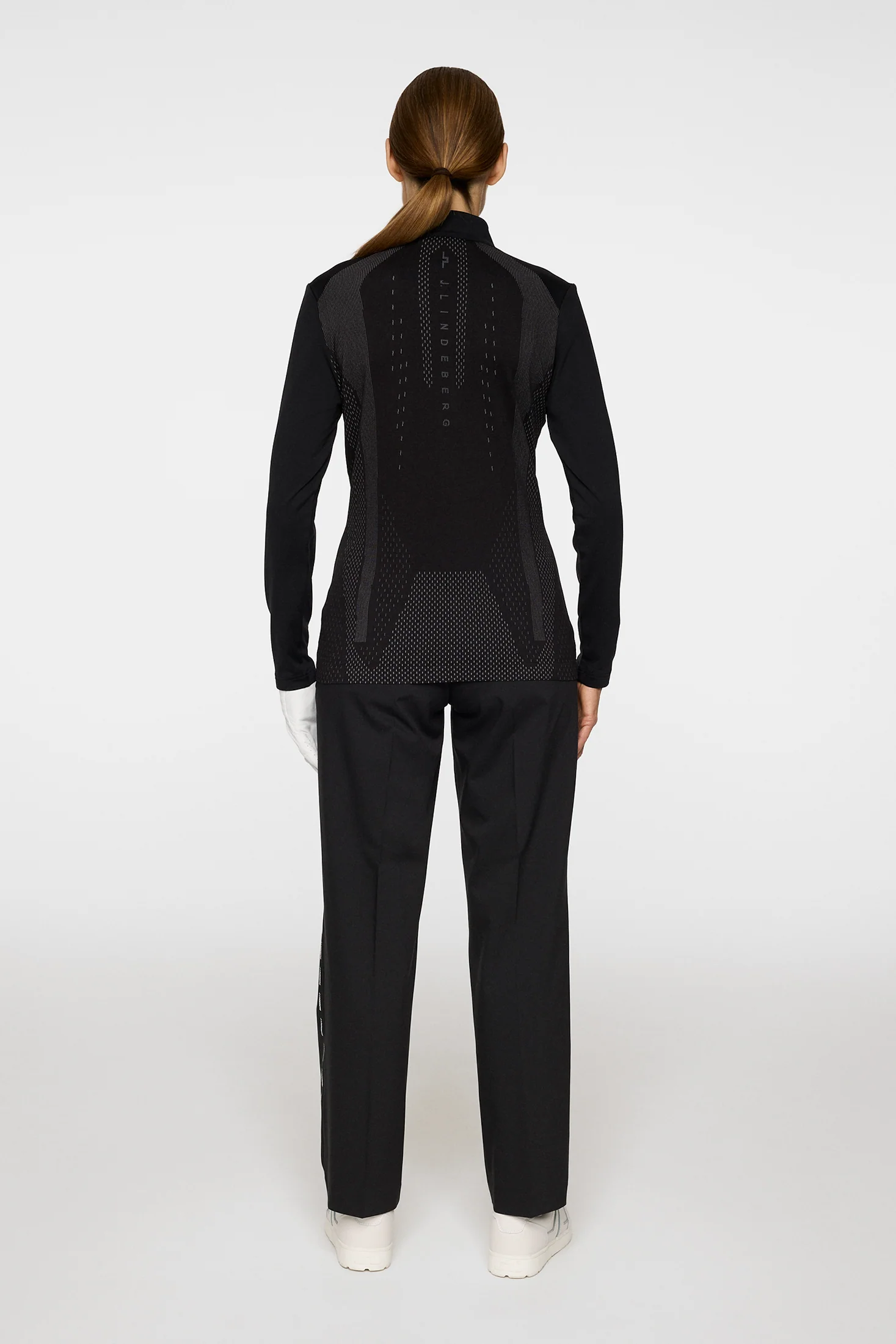 Norah Side Stripe Pant / Black - Image 3