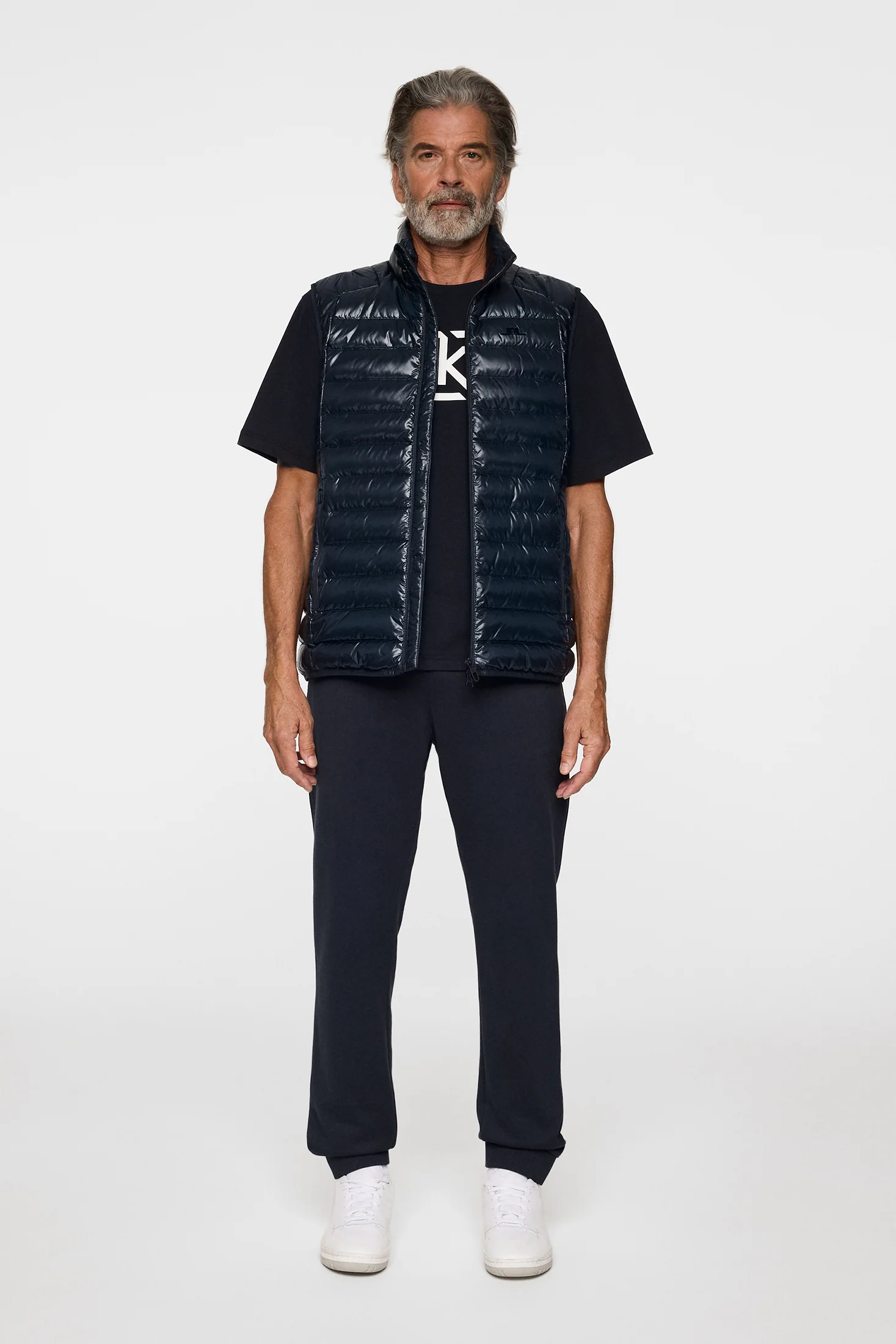 Oden Light Down Vest / JL Navy - Image 4