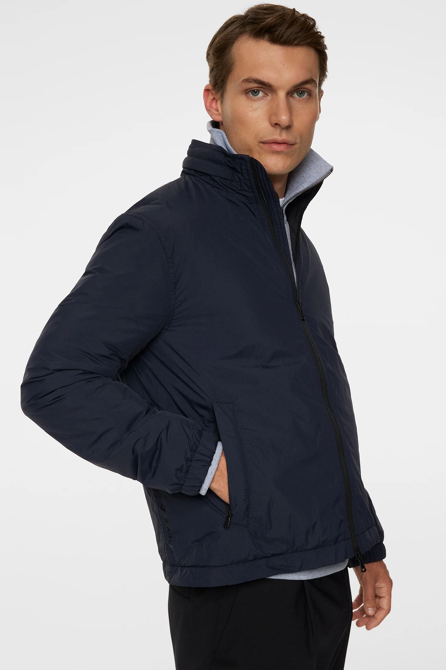 Parrie light padded jacket / JL Navy - Image 6