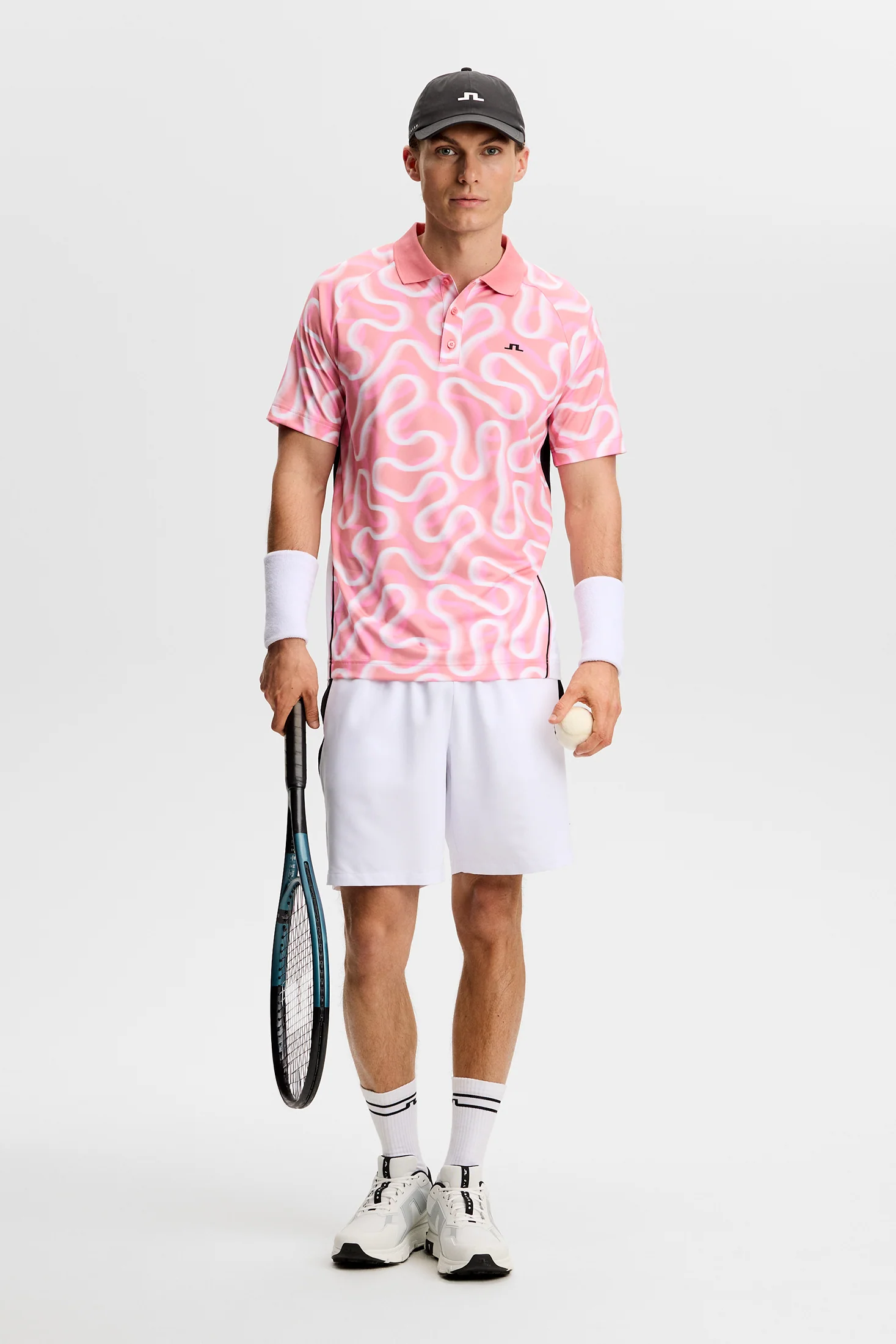 Paul Print Polo / Rally Flamingo M - Image 4