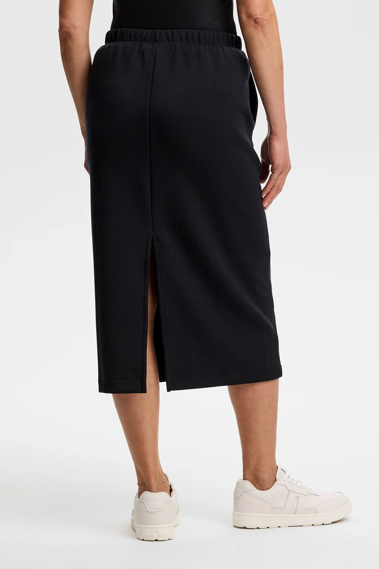 Paula Jerseysweat Skirt / Black - Image 2
