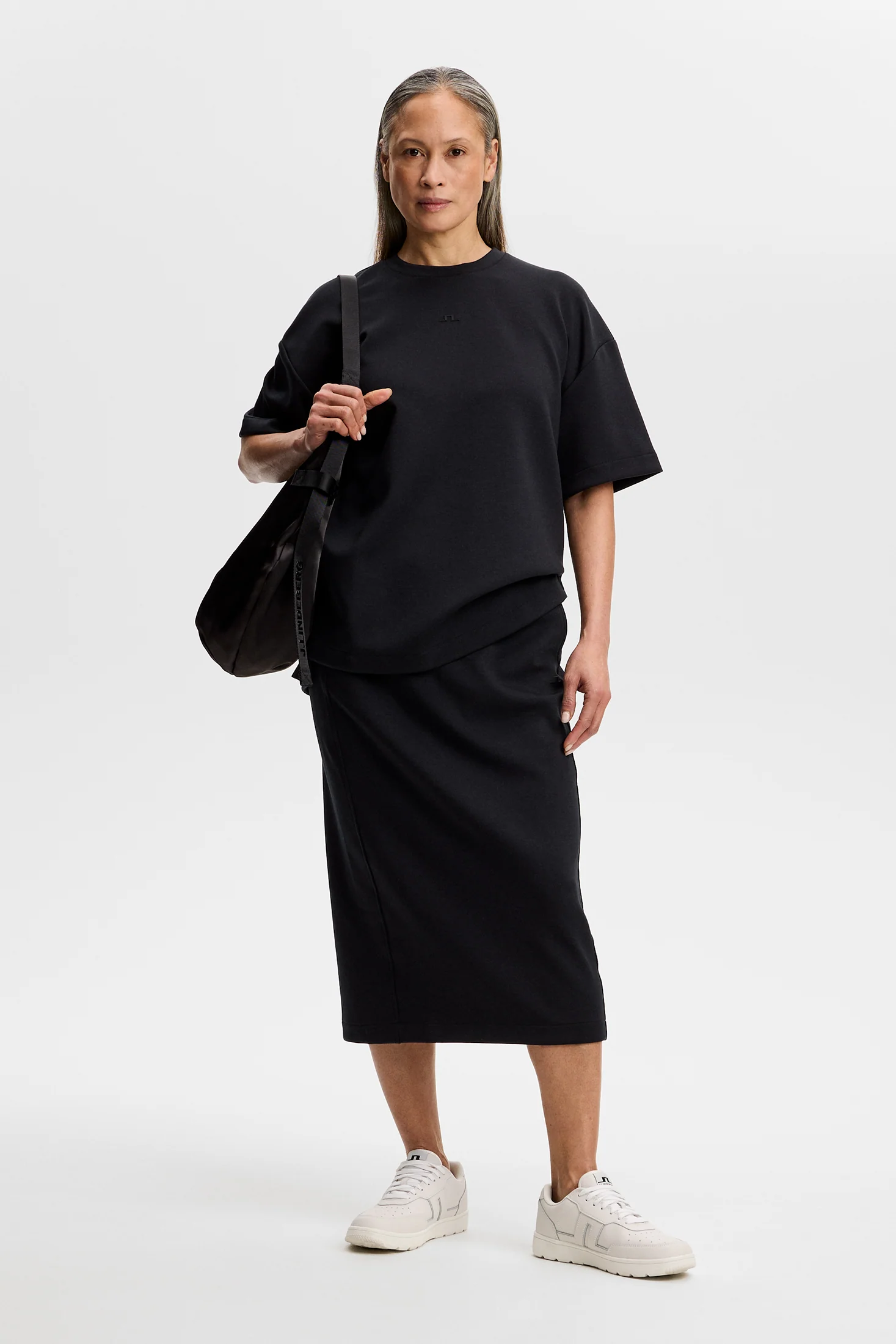Paula Jerseysweat Skirt / Black - Image 3