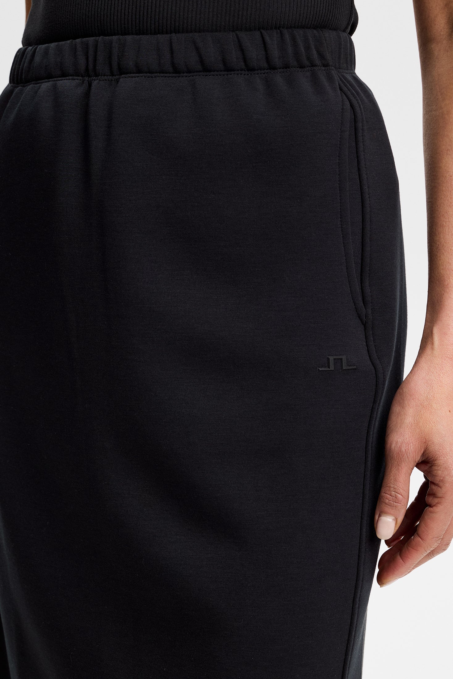 Paula Jerseysweat Skirt / Black - Image 4