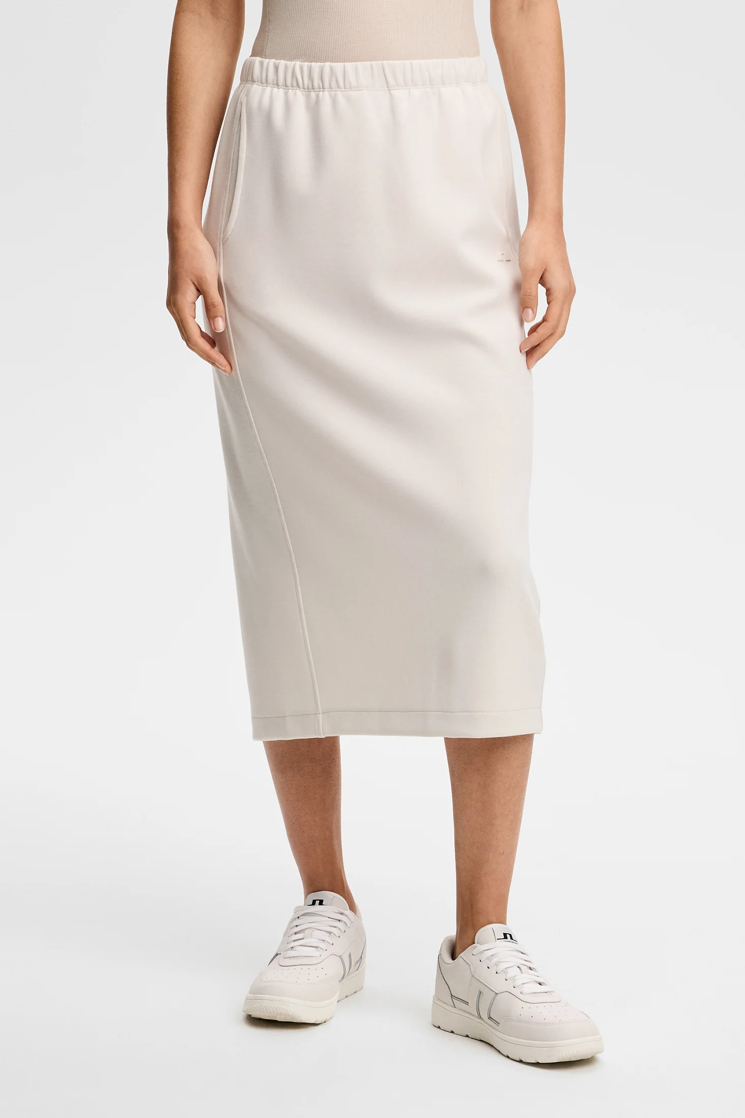 Paula Jerseysweat Skirt / Moonbeam - Image 2