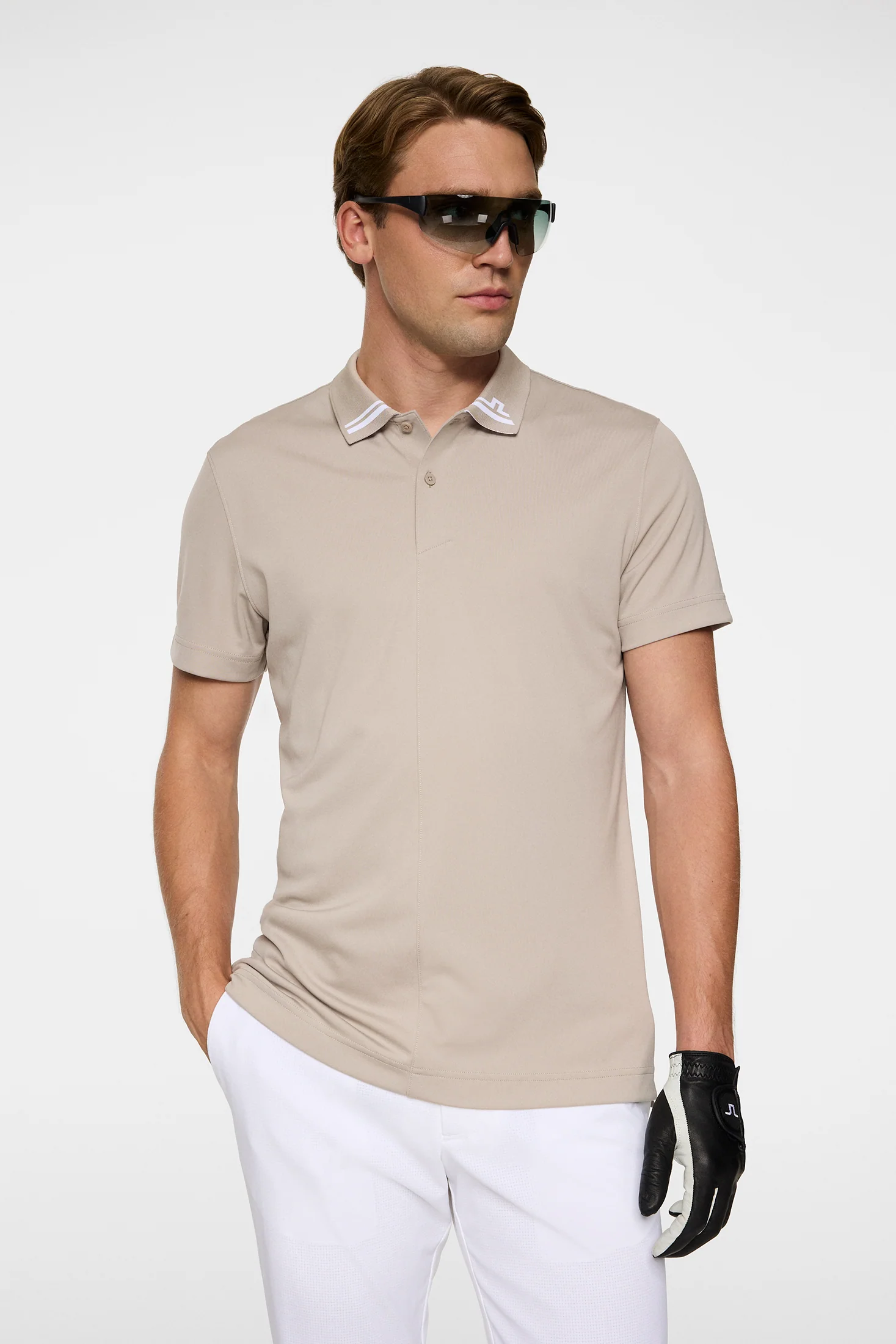Players Polo / Oyster Brown - Image 5