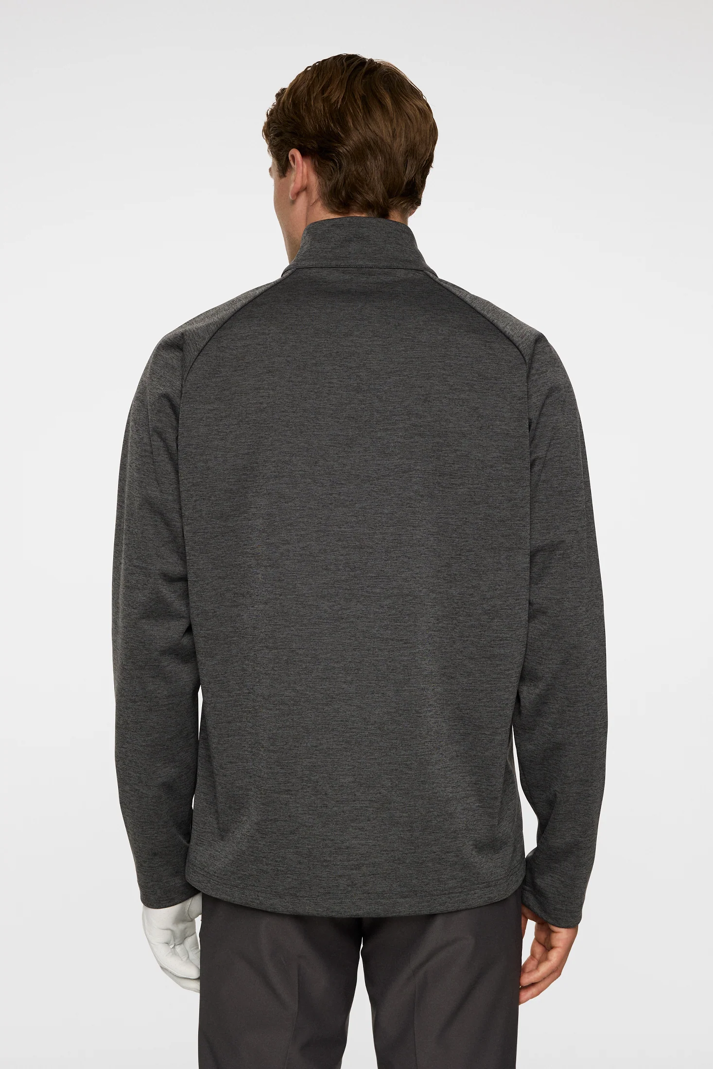 Raph Quilt Hybrid Jacket / Asphalt and Black Melange - Image 3