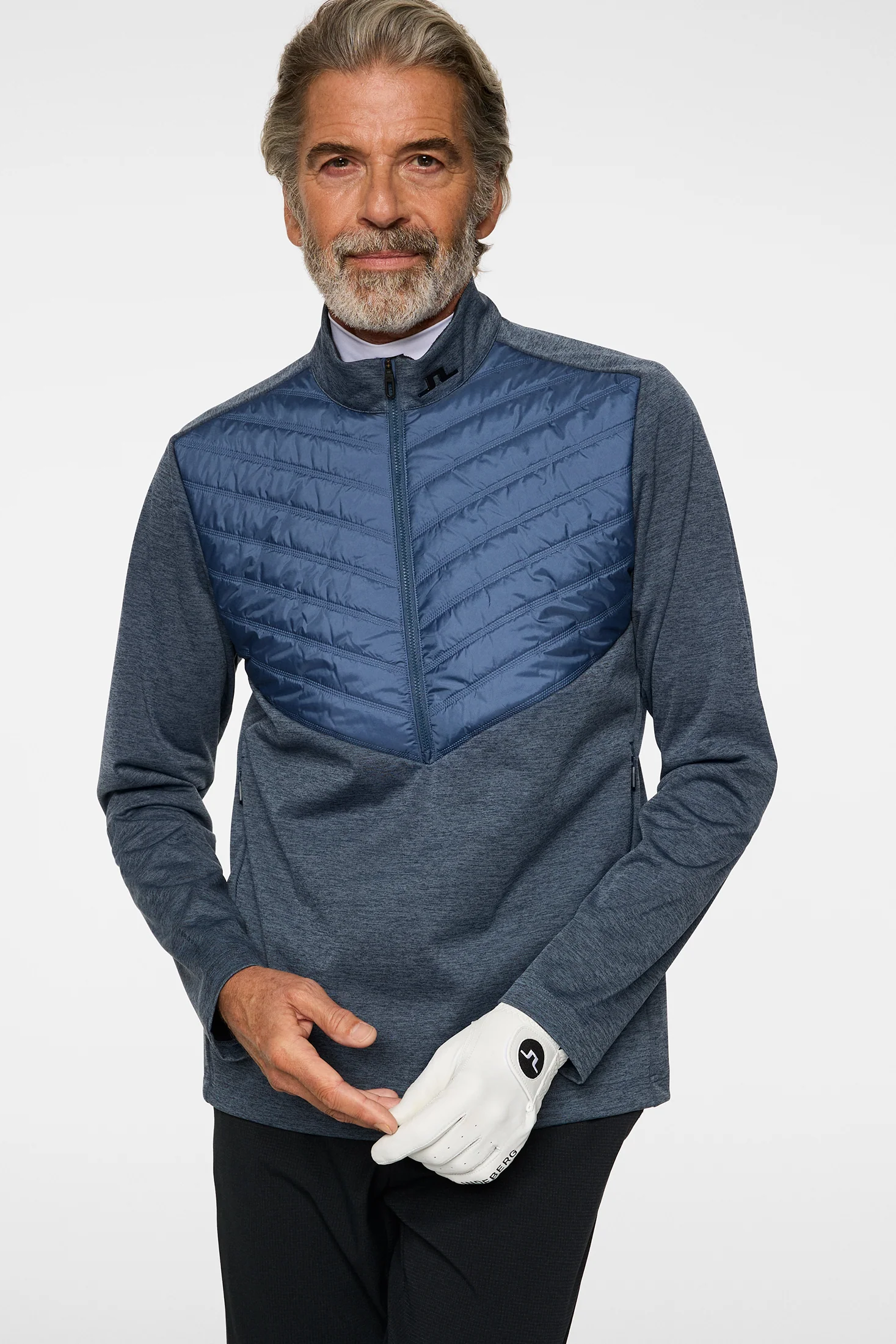 Raph Quilt Hybrid Jacket / Vintage Indigo Melange - Image 5