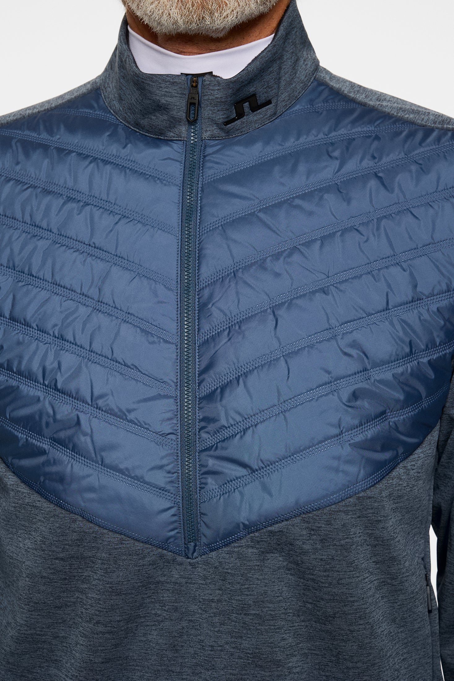 Raph Quilt Hybrid Jacket / Vintage Indigo Melange - Image 6