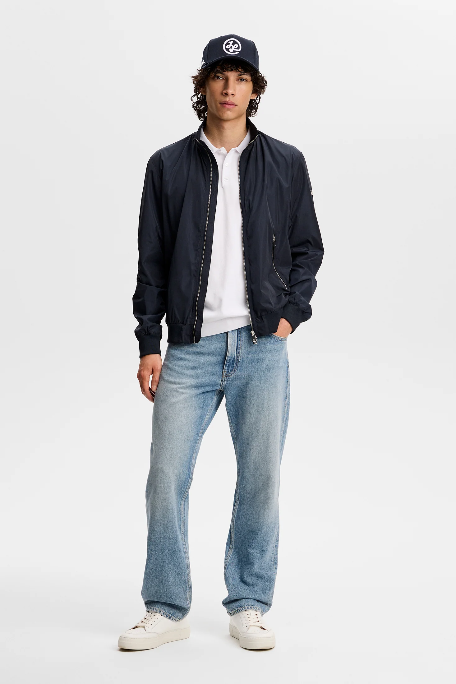 Reymond Seasonal Knit Polo / White - Image 4