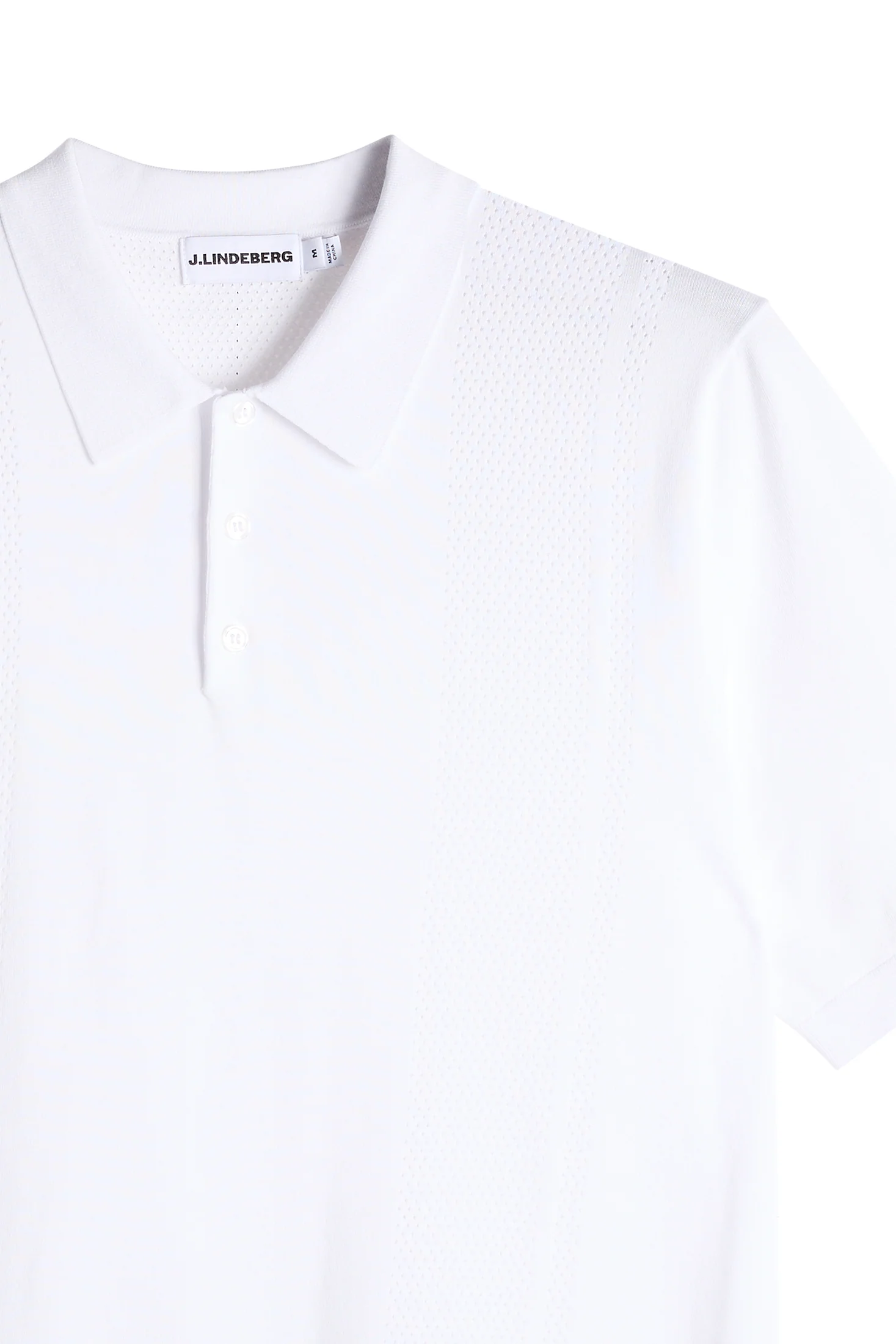 Reymond Seasonal Knit Polo / White - Image 6