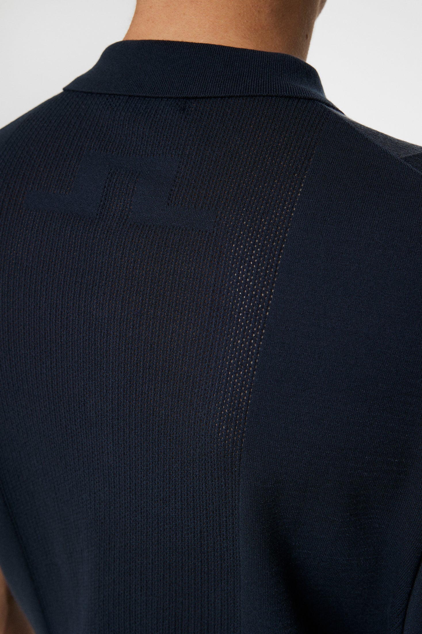 Reymond Stripe Knit Polo / JL Navy - Image 7