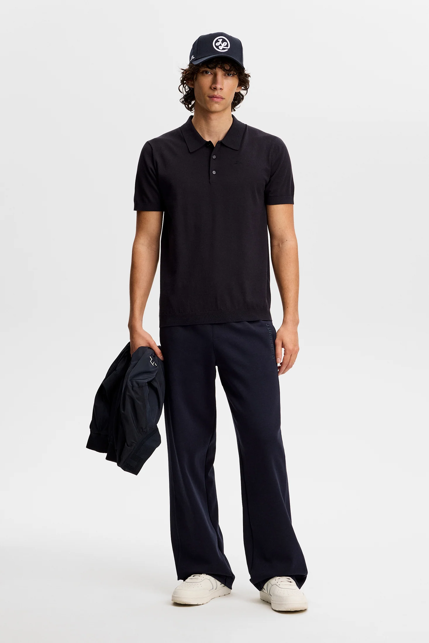 Ridge Knitted Polo / JL Navy - Image 4